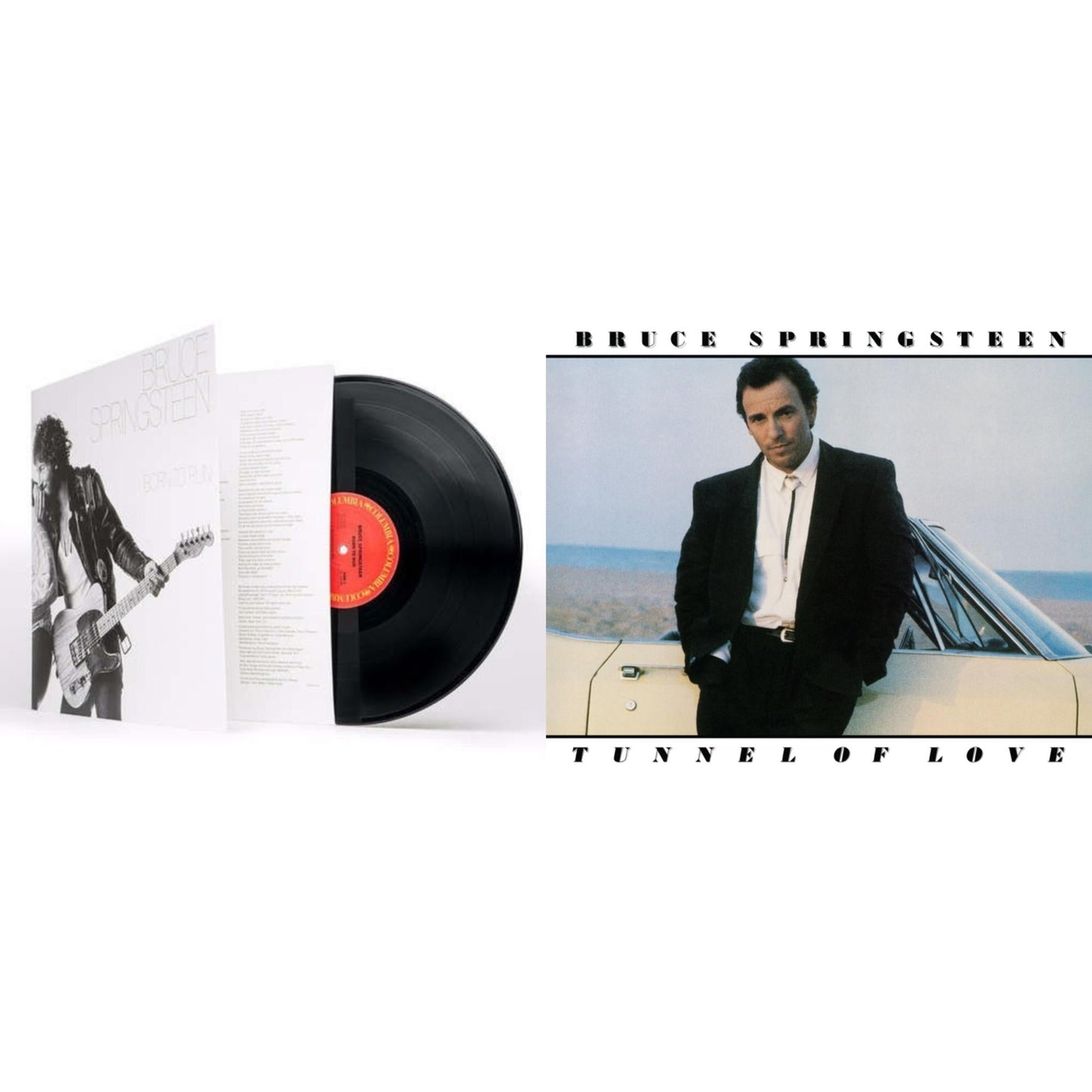 Bruce Springsteen - Born To Run (180G/Gatefold) & Tunnel Of Love (2 LP) (140G/Dl Code)