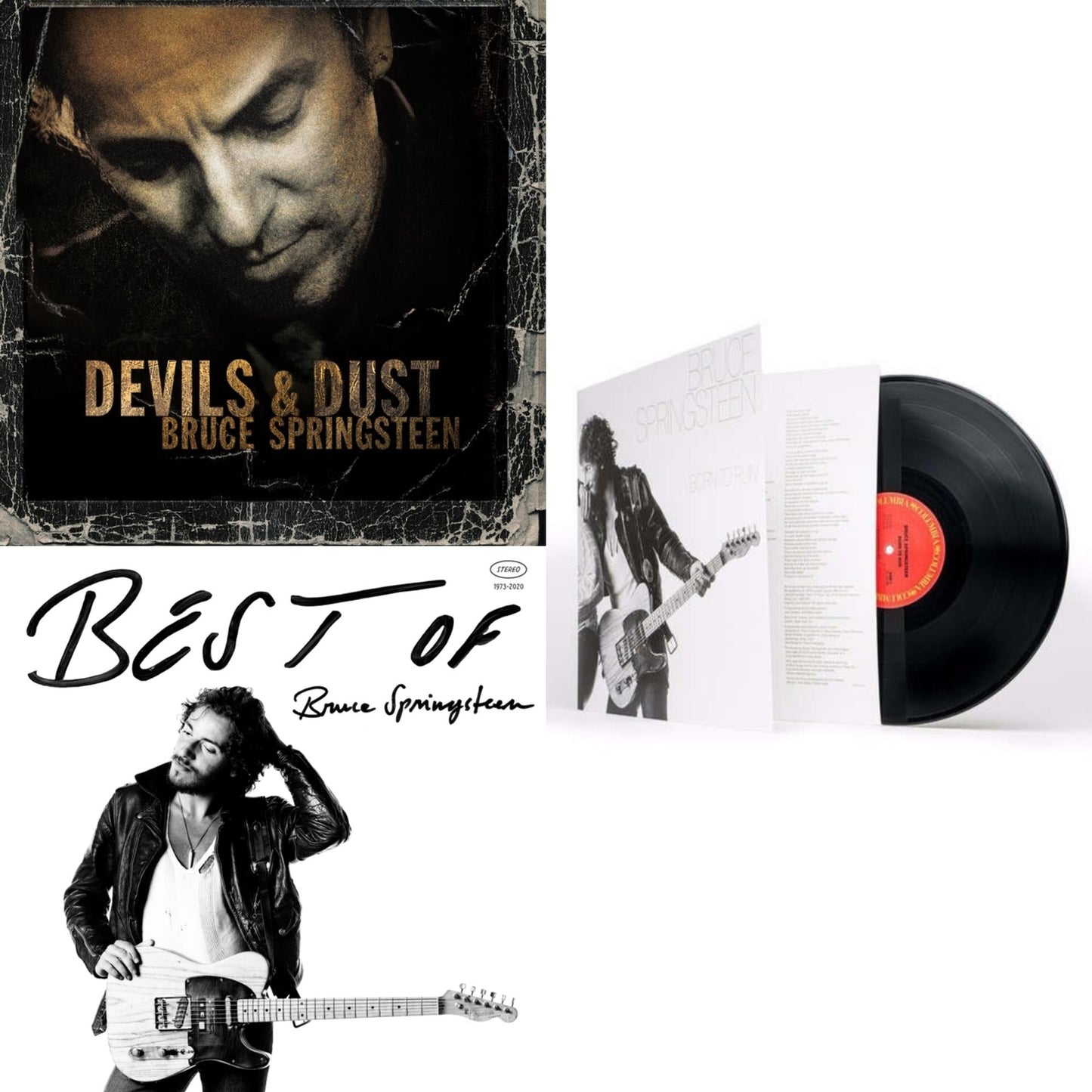 Bruce Springsteen - Devils & Dust & Best Of Bruce Springsteen (2LP) & Born To Run (180G/Gatefold)