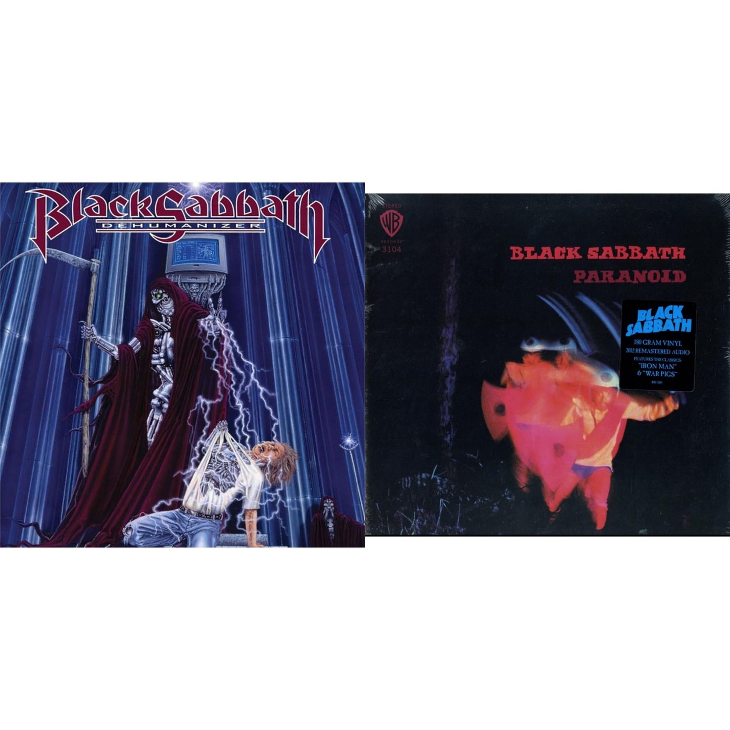 Black Sabbath - Paranoid (180G) & Dehumanizer (Deluxe Edition/2LP) (Rocktober)