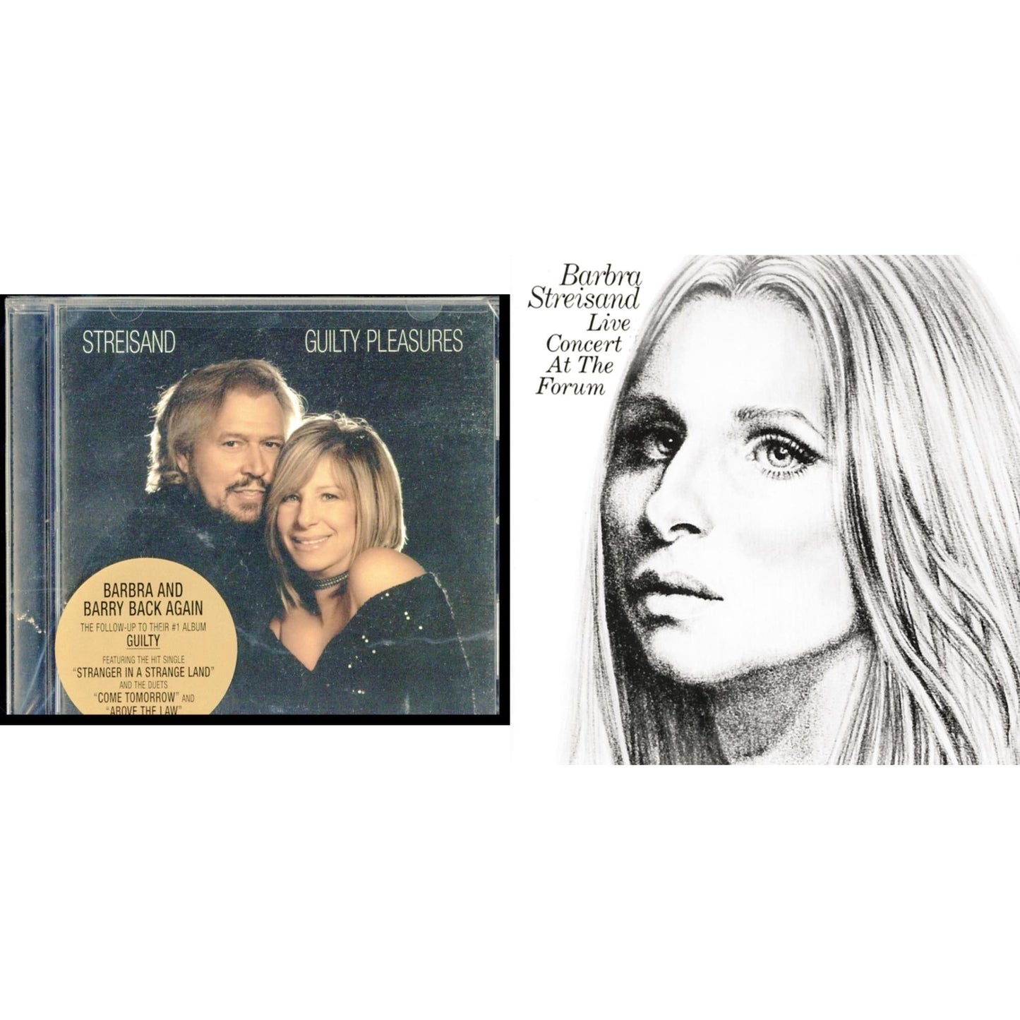 Barbra Streisand - Guilty Pleasures & Live Concert At The Forum - CD Bundle