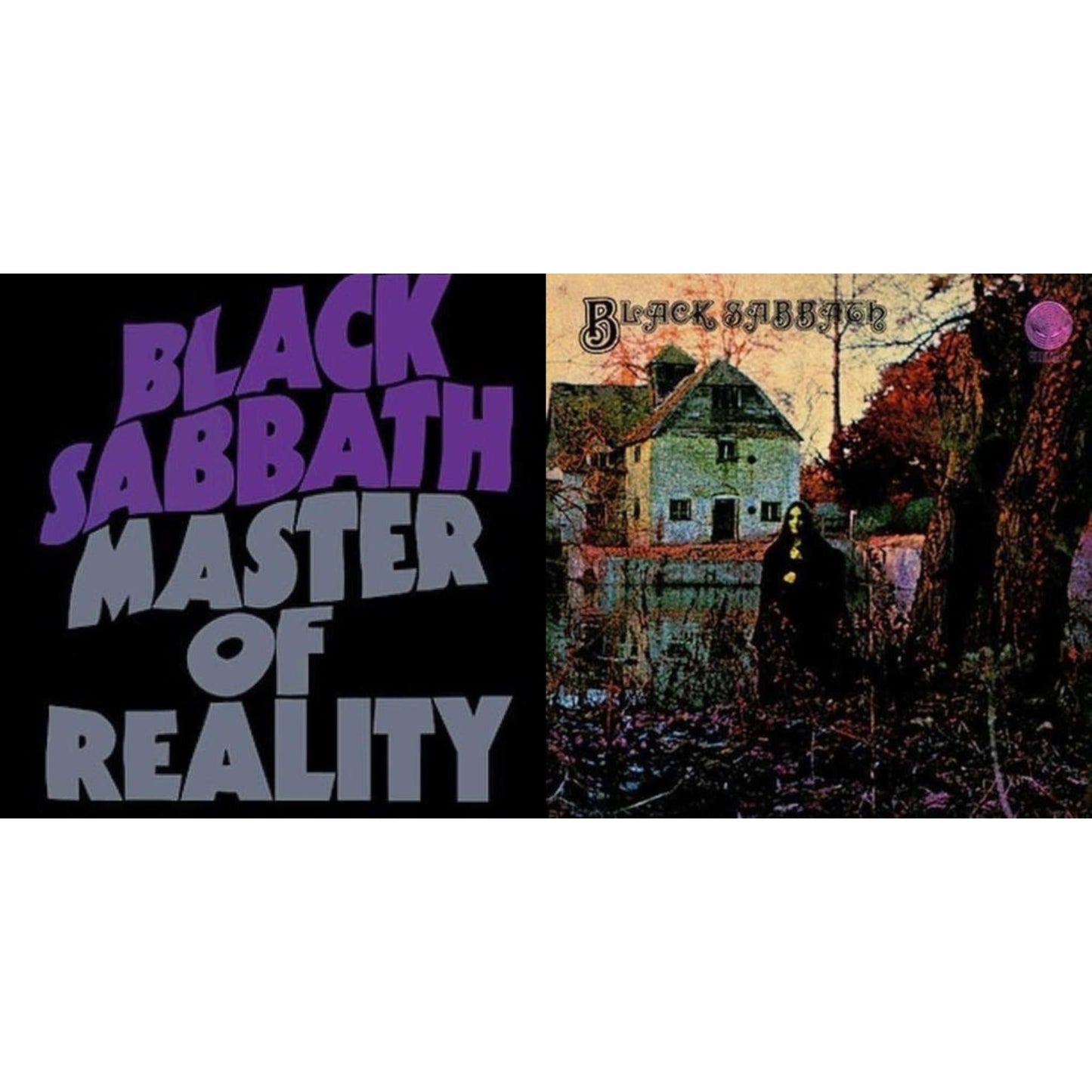 Black Sabbath - Black Sabbath (LP/CD) (180G) & Master Of Reality