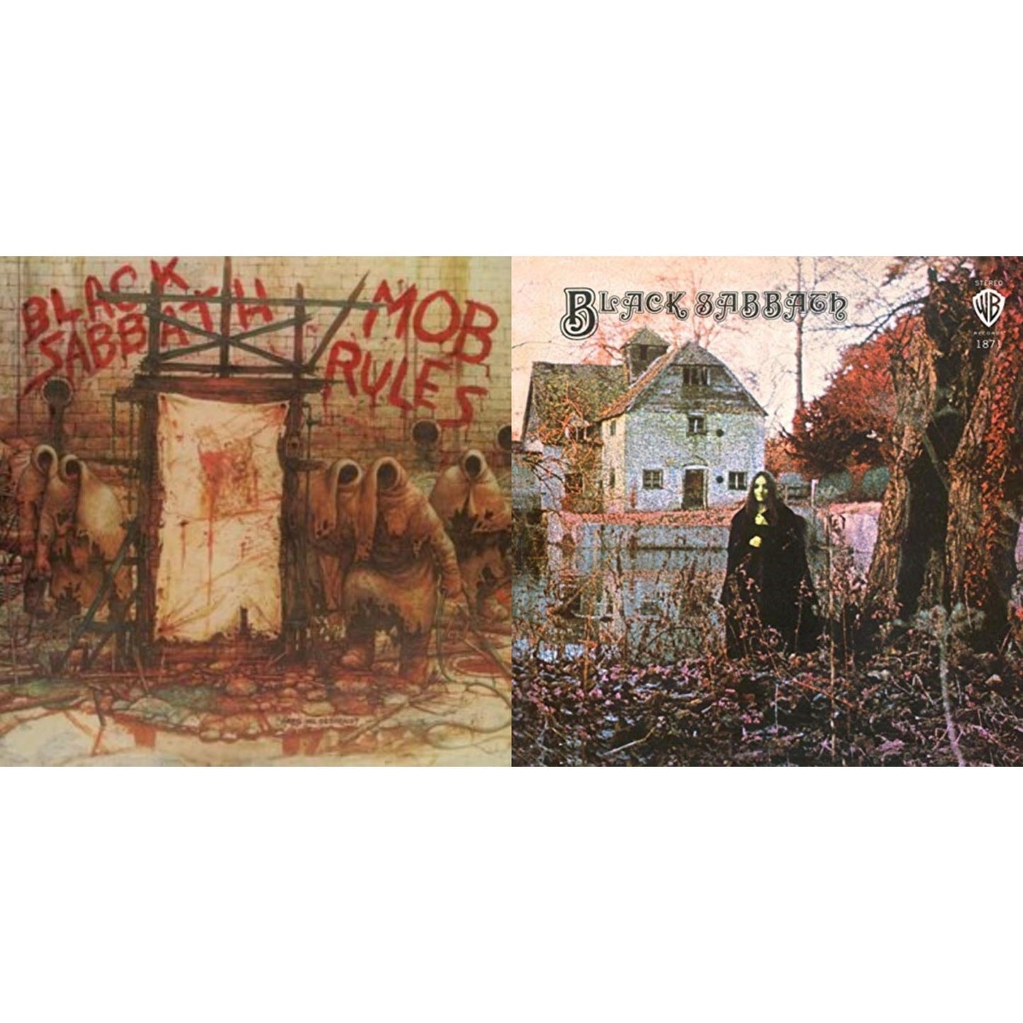 Black Sabbath - Black Sabbath (180G) & Mob Rules (Deluxe/2LP)