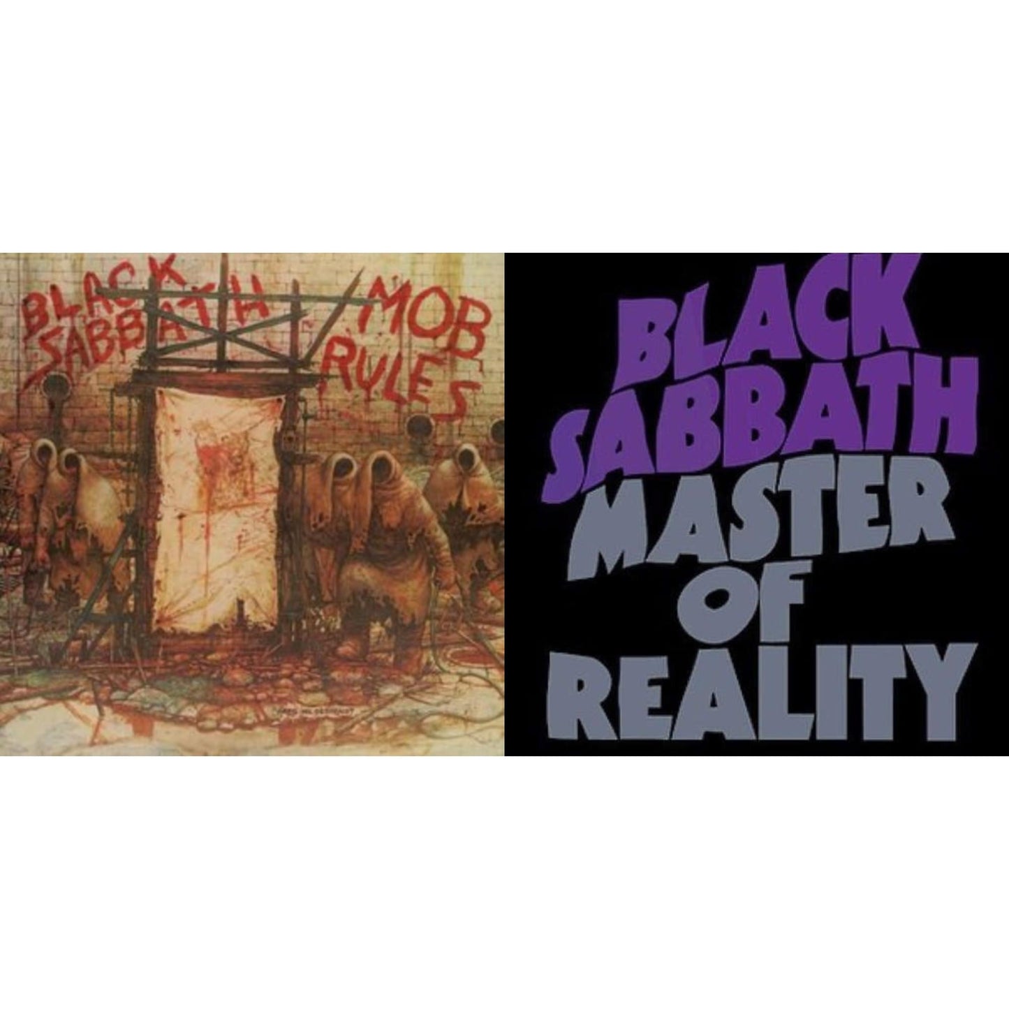 Black Sabbath - Master Of Reality & Mob Rules (Deluxe/2LP)