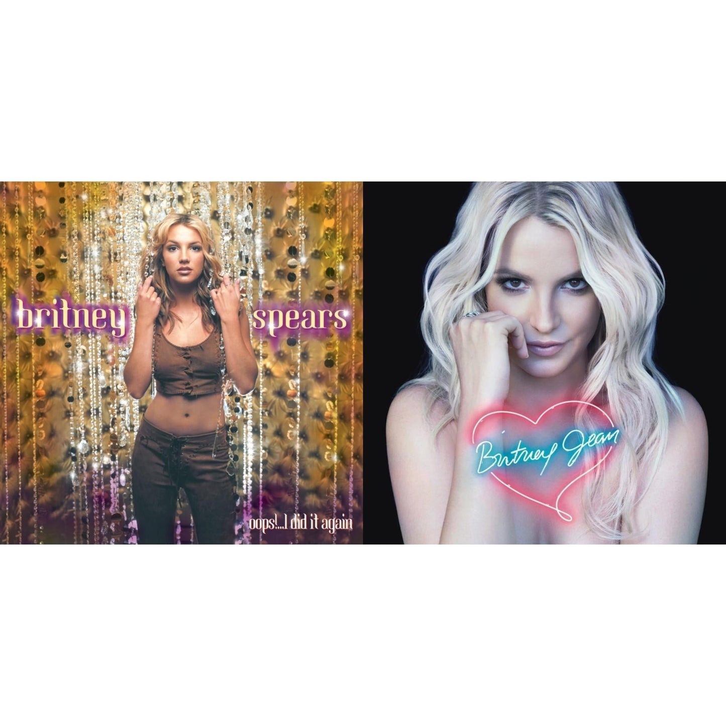 Britney Spears - Oops!... I Did It Again & Britney Jean - LP Vinyl Bundle