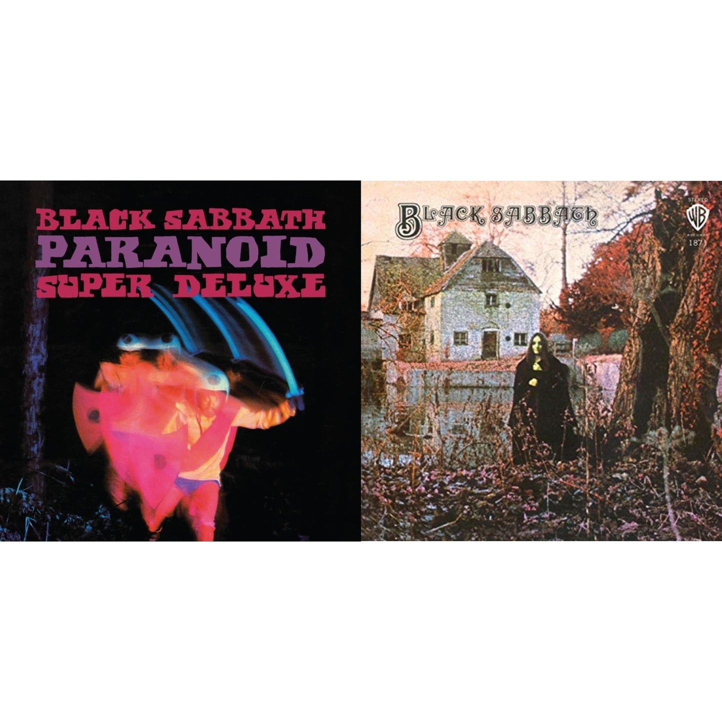 Black Sabbath - Black Sabbath (180G) & Paranoid (Deluxe Edition) - LP Vinyl Bundle