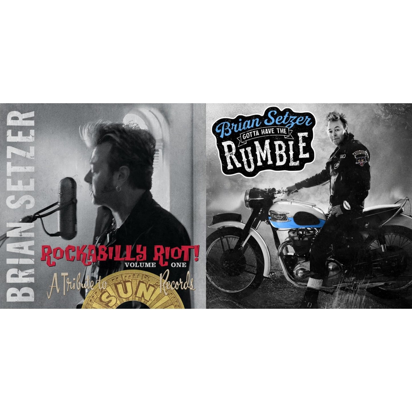 Brian Setzer - Rockabilly Riot! Volume One: A Tribute To Sun Records (2LP/180G/Red Vinyl) & Gotta Have A Rumble