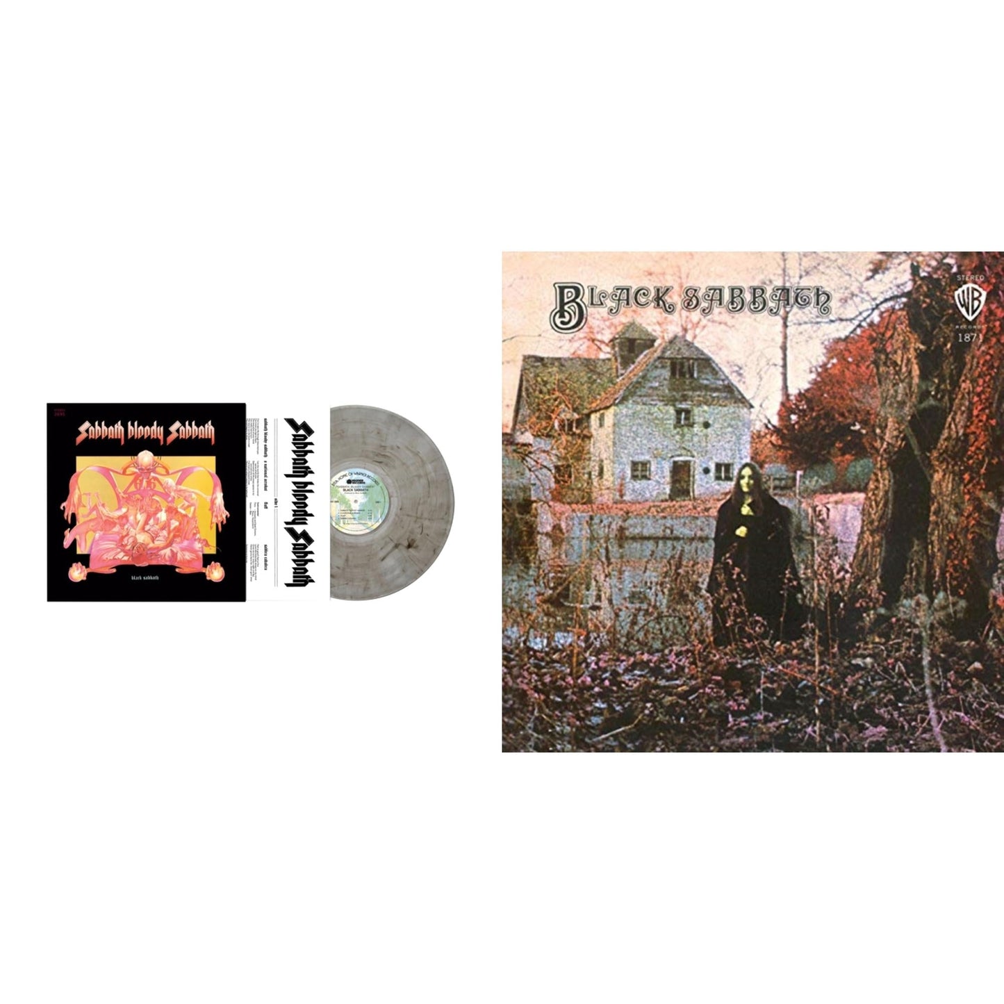 Black Sabbath - Sabbath Bloody Sabbath (Smoky LP Vinyl) (Syeor) & Black Sabbath (180G)