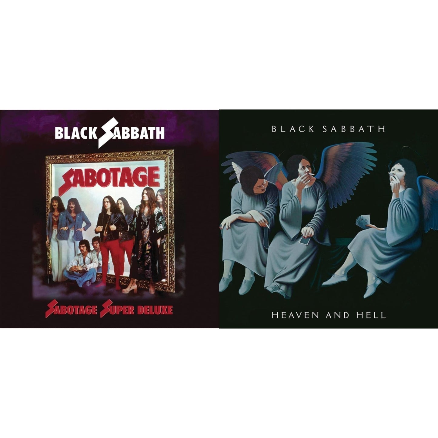 Black Sabbath - Sabotage (Super Deluxe Edition/4LP/7Inch) & Heaven & Hell (Deluxe/2LP)