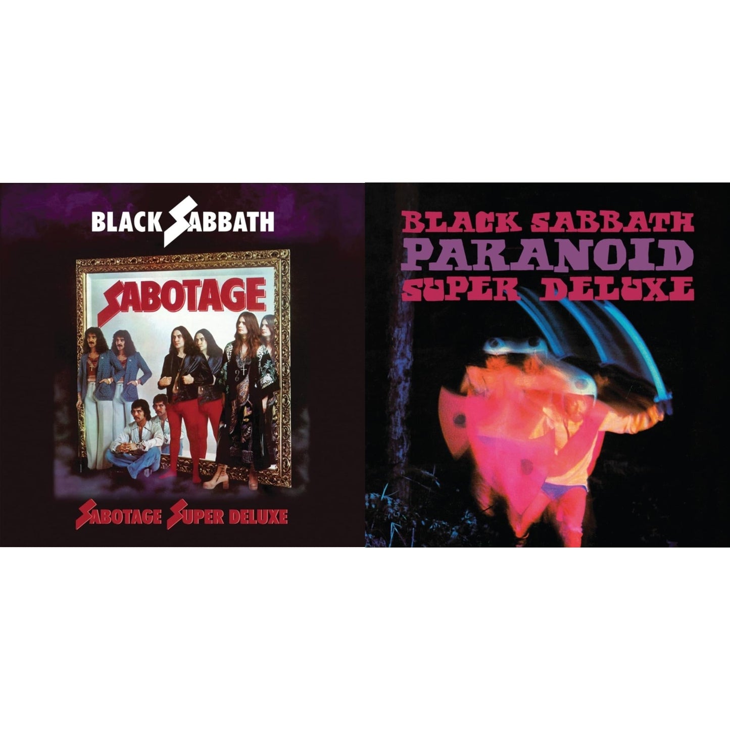Black Sabbath - Sabotage (Super Deluxe Edition/4LP/7Inch) & Paranoid (Deluxe Edition)