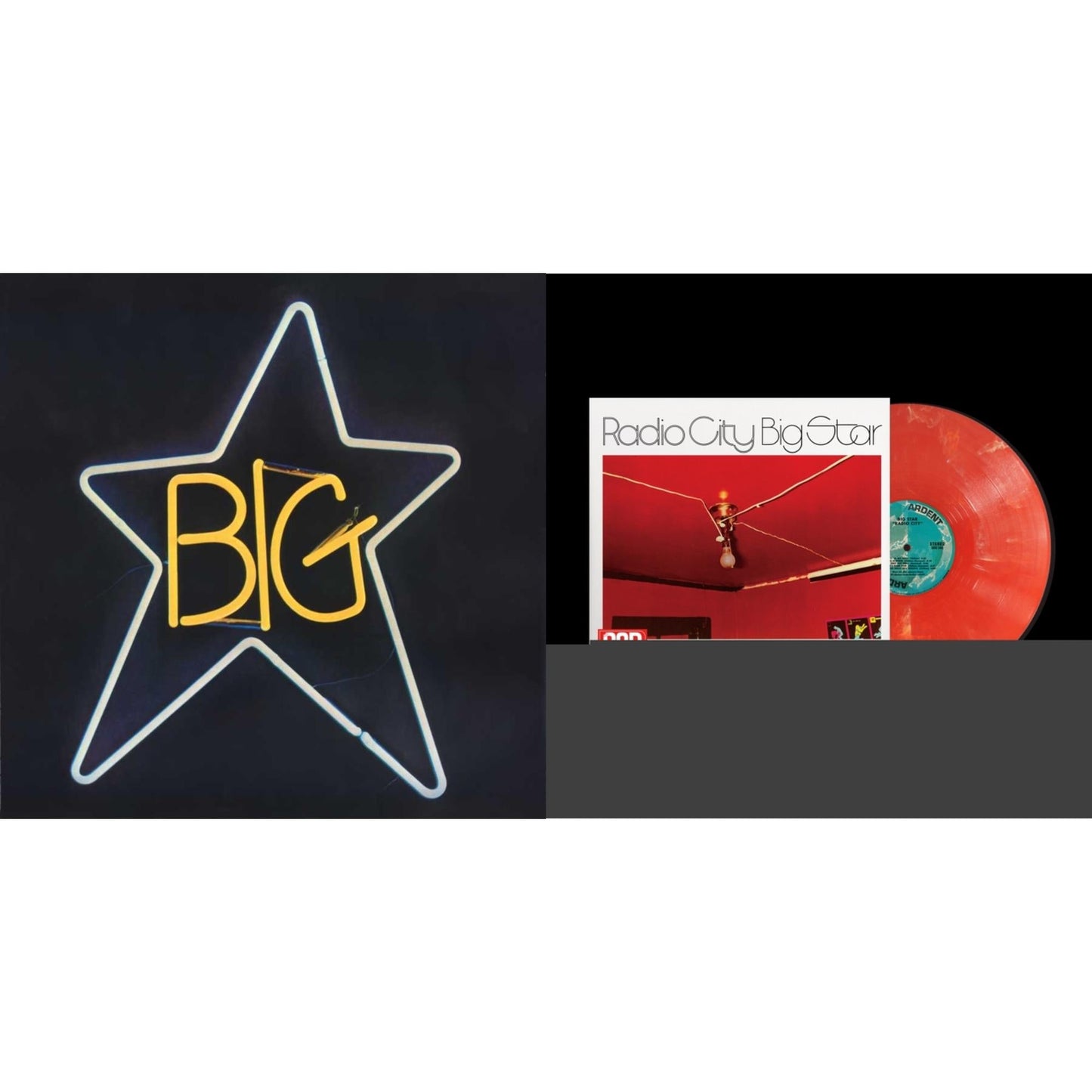 Big Star - #1 Record & Radio City (Red & White Swirl LP Vinyl) (Rsd Essential)