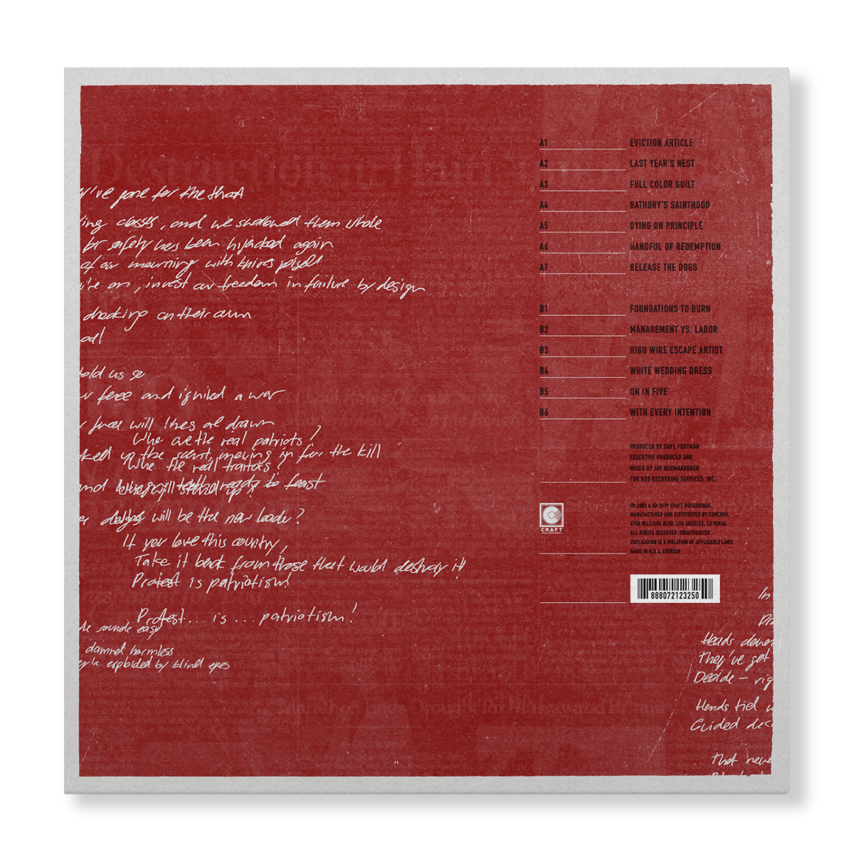 Tomorrow Come Today (LP) Vinyl Record
