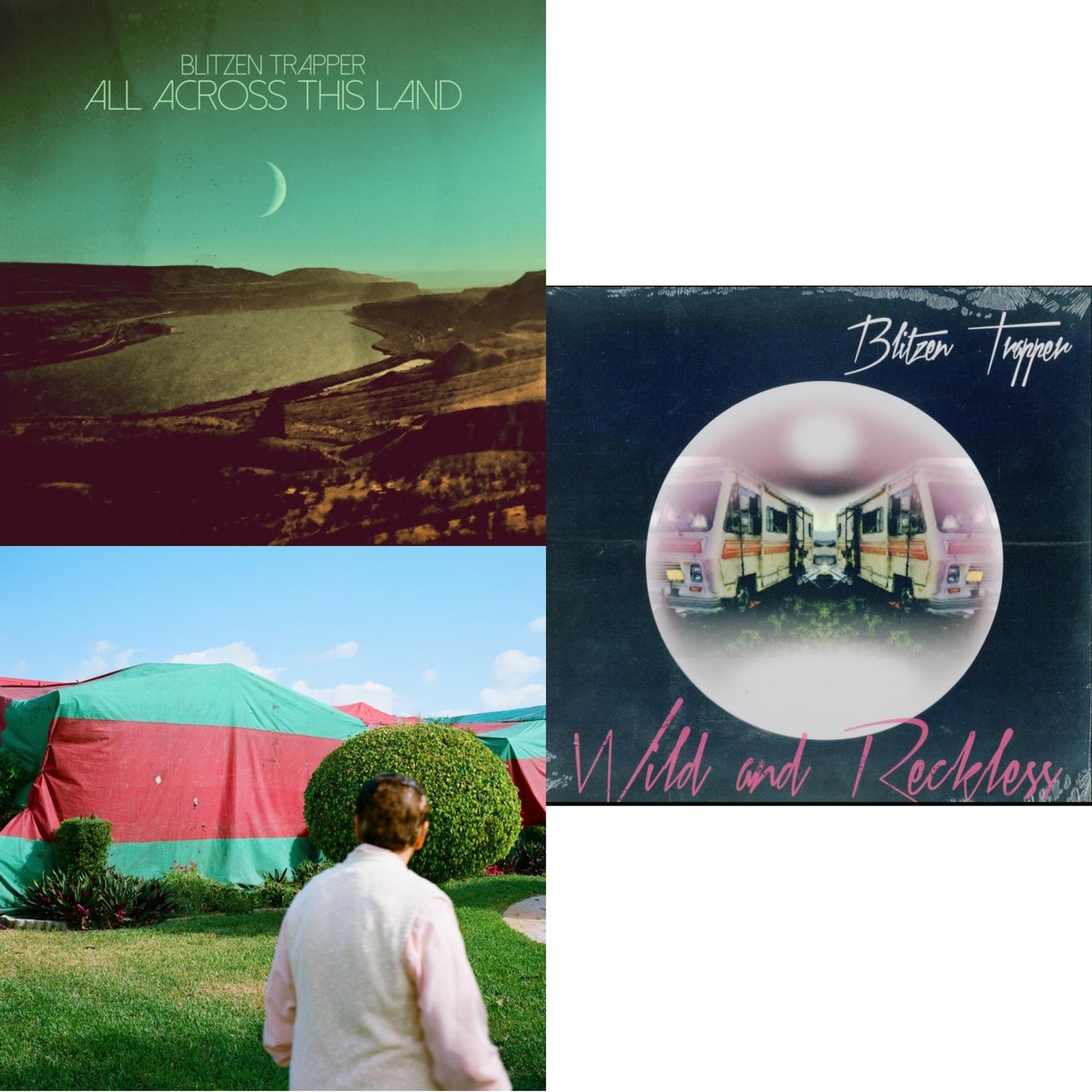Blitzen Trapper - All Across This Land (Limited Edition/Evergreen LP Vinyl) & Holy Smokes Future Jokes (Standard Edition/Dl Card) & Wild & Reckless