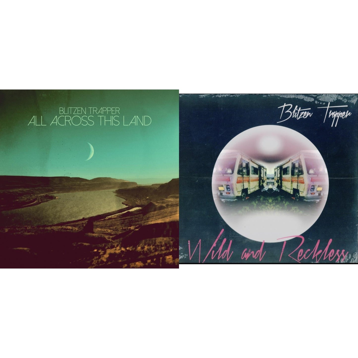 Blitzen Trapper - All Across This Land (Limited Edition/Evergreen LP Vinyl) & Wild & Reckless