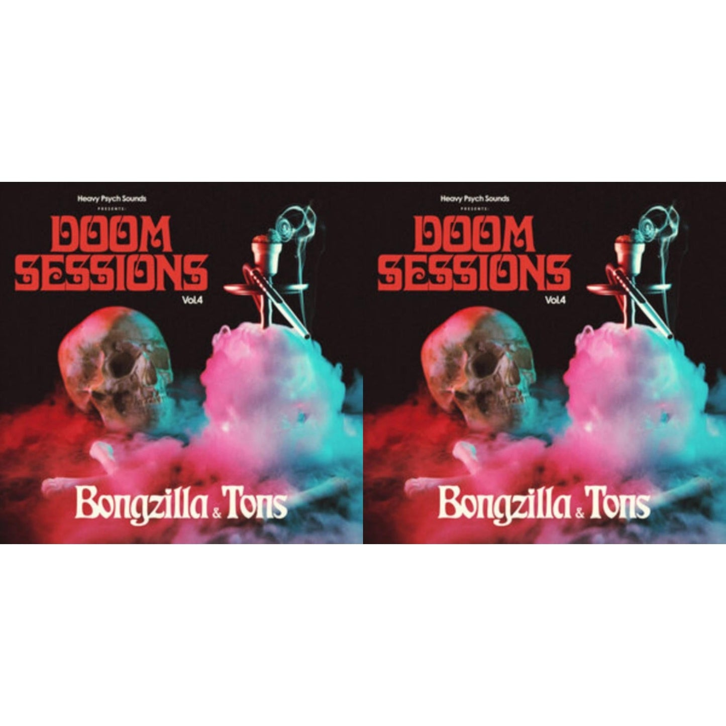 Bongzilla; Tons - Doom Sessions Vol. 4 (Half White/Half Purple LP Vinyl) & Doom Sessions Vol. 4