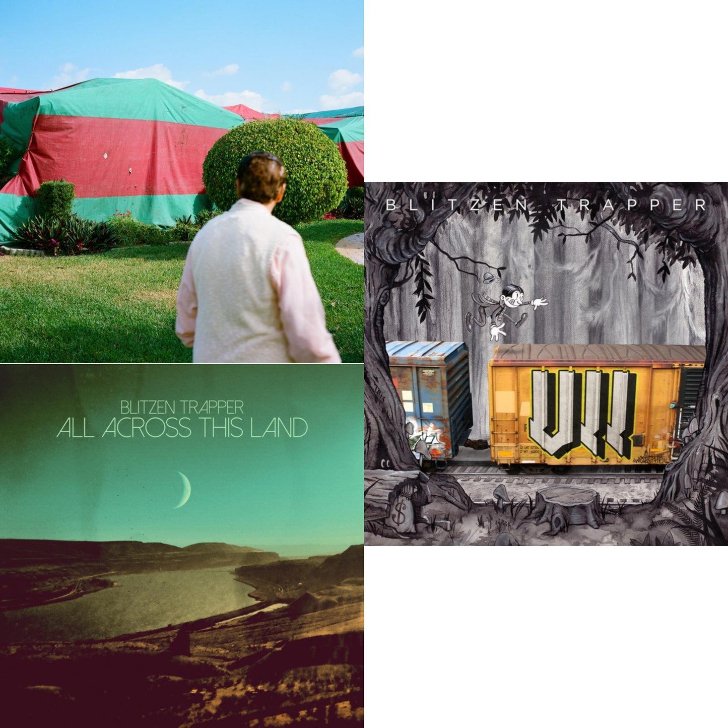 Blitzen Trapper - Vii (Limited Edition/Orange LP Vinyl) & All Across This Land (Limited Edition/Evergreen LP Vinyl) & Holy Smokes Future Jokes (Standard Edition/Dl Card)