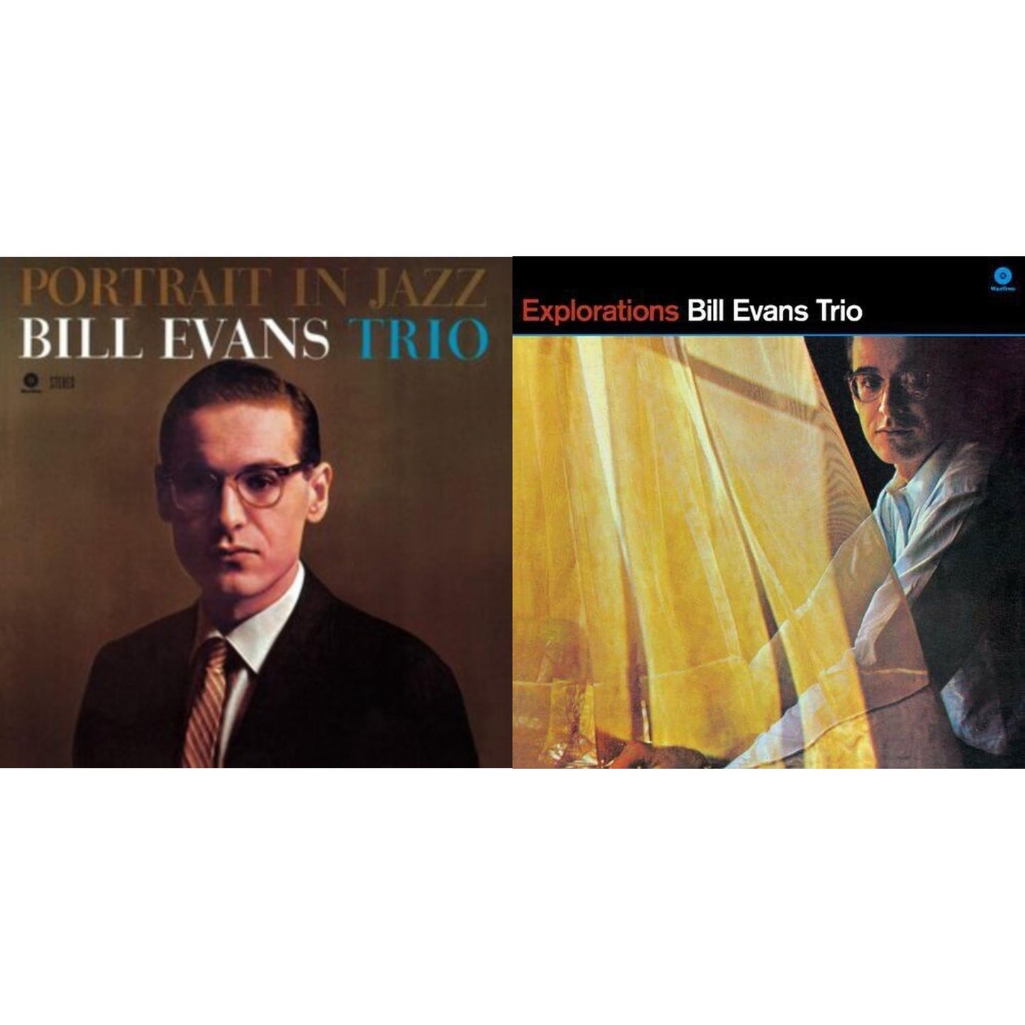 Bill Trio Evans - Portrait In Jazz & Explorations - LP Vinyl Bundle