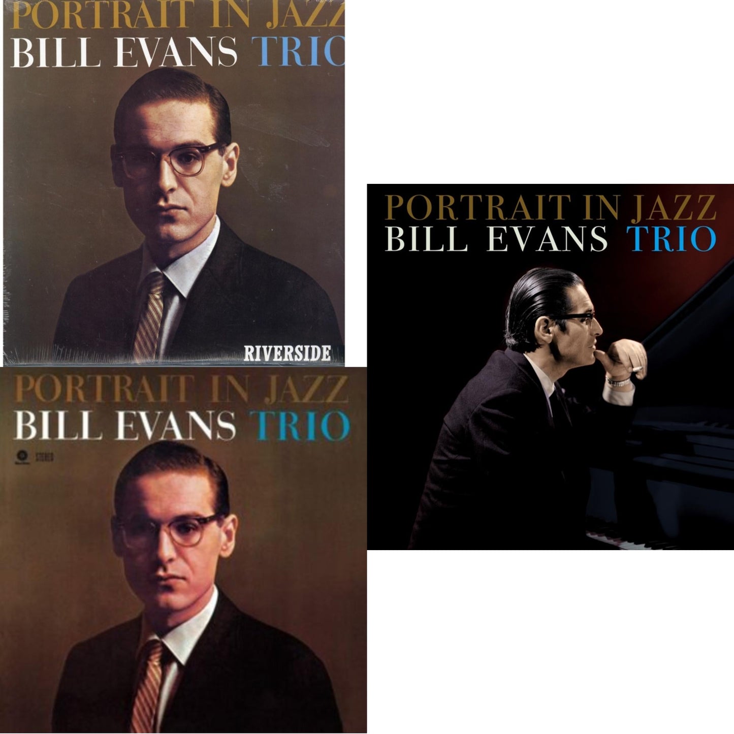Bill Trio Evans - Portrait In Jazz & Portrait In Jazz & Portrait In Jazz - LP Vinyl Bundle
