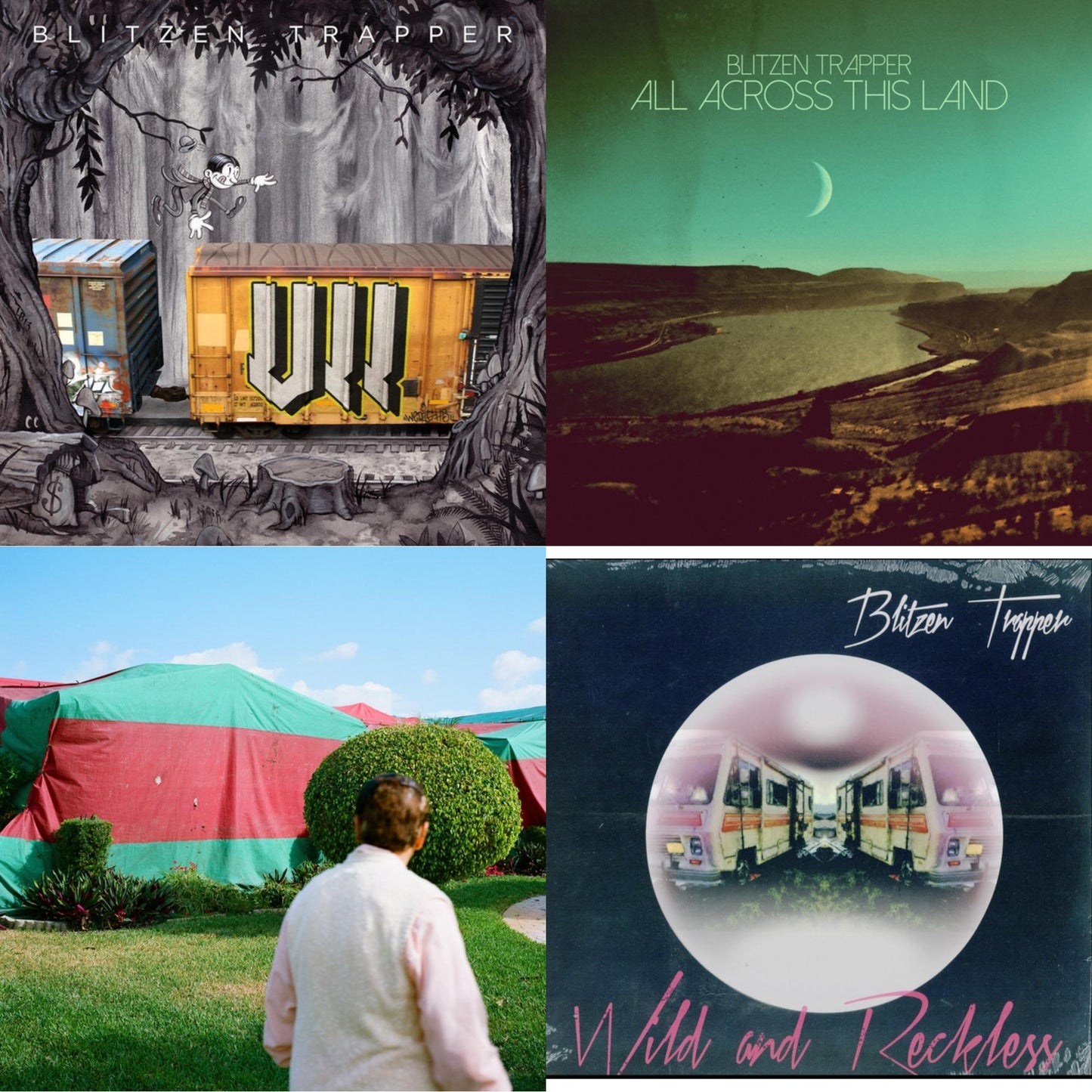 Blitzen Trapper - Vii (Limited Edition/Orange LP Vinyl) & All Across This Land (Limited Edition/Evergreen LP Vinyl) & Holy Smokes Future Jokes (Standard Edition/Dl Card) & Wild & Reckless