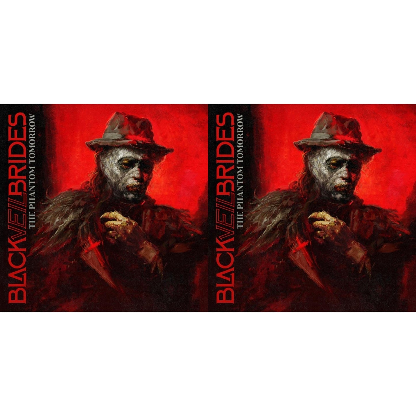 Black Veil Brides - Phantom Tomorrow (Moonphase Transparent Red & Black LP Vinyl) (I) & Phantom Tomorrow (Transparent Red LP Vinyl)