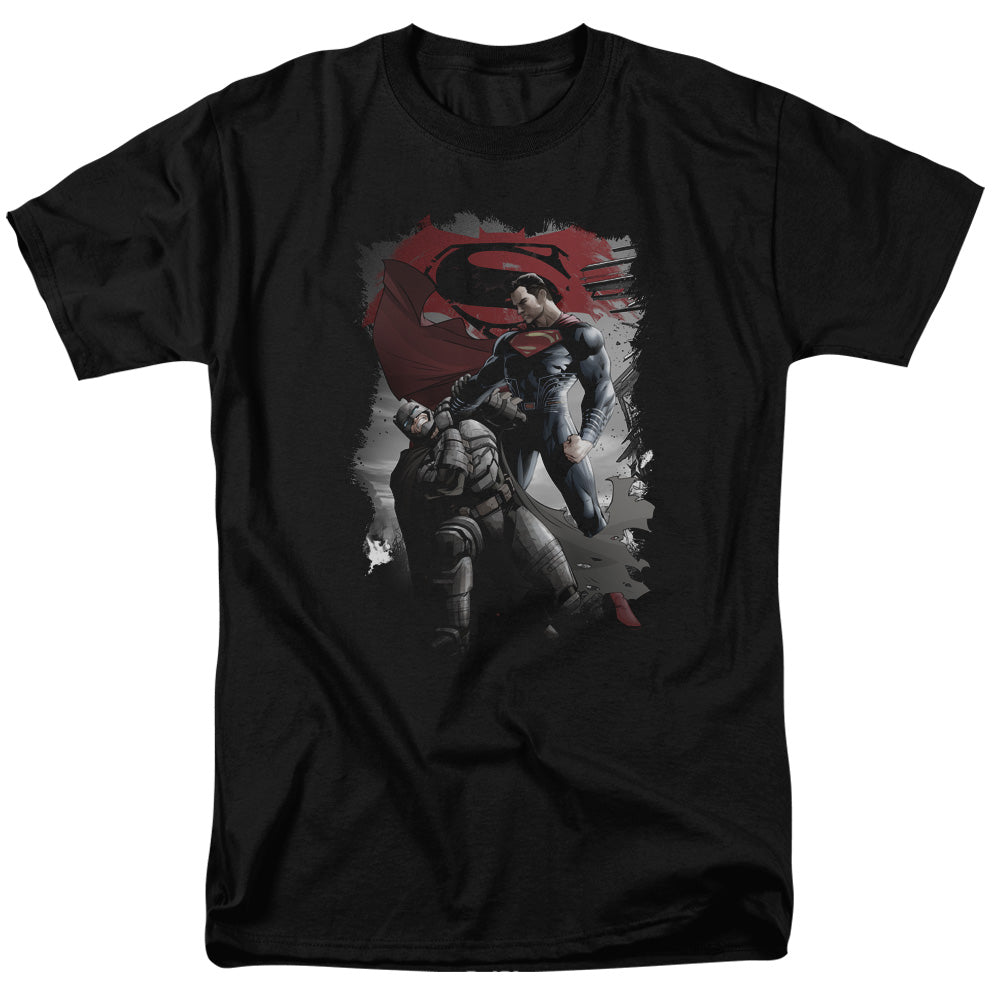 Batman Vs Superman Choke Mens T Shirt Black