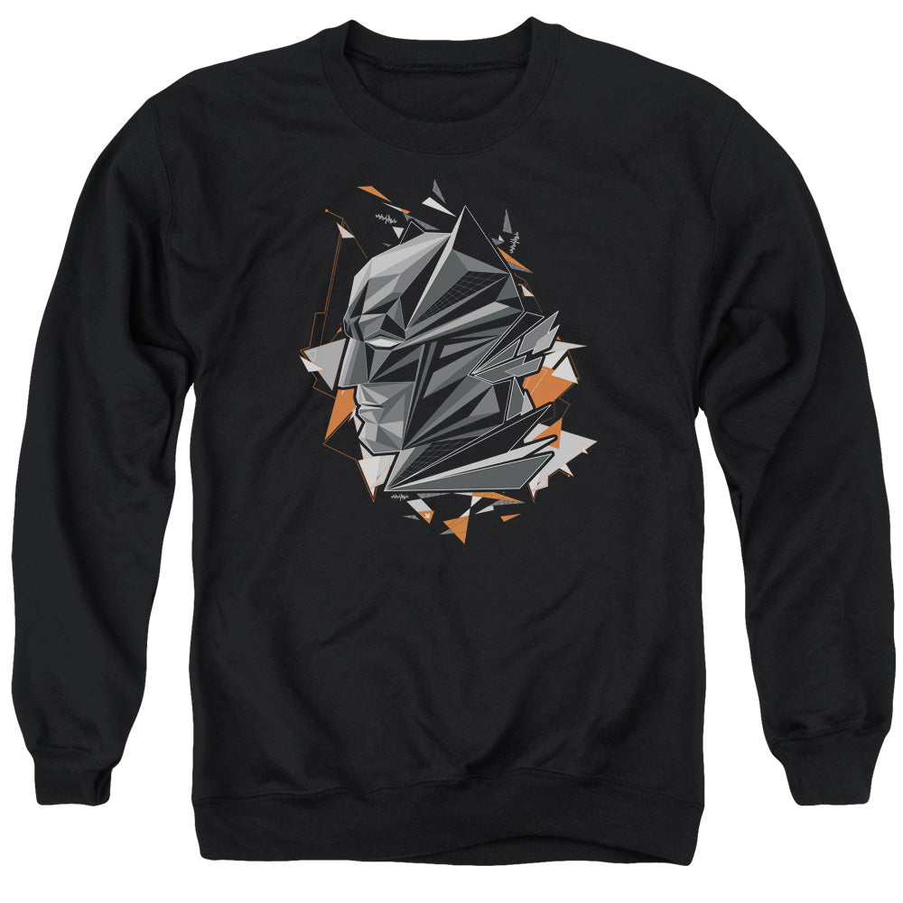 Batman V Superman Bat Head Tech Mens Crewneck Sweatshirt Black Officially Licensed