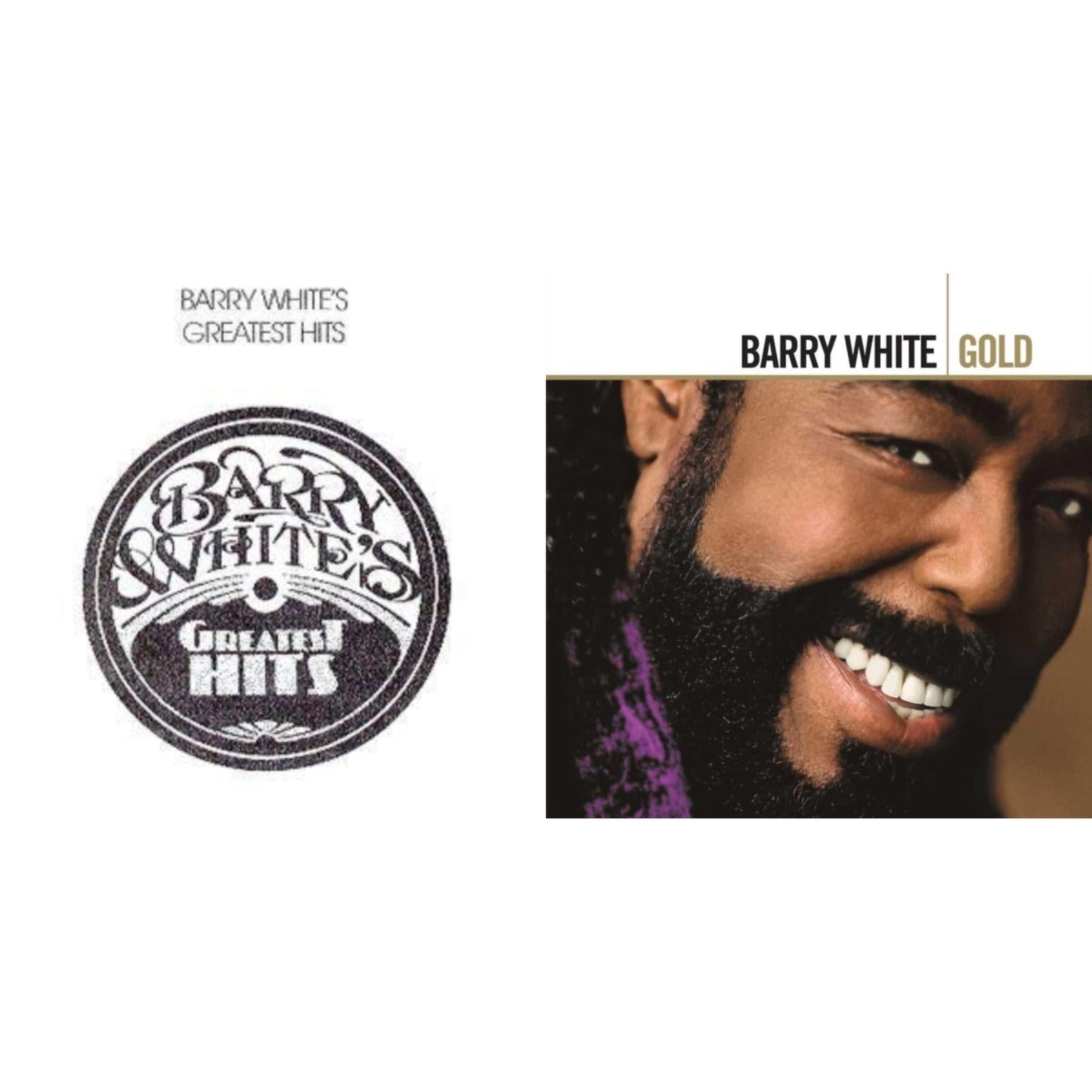 Barry White - Greatest Hits Vol.1 & Gold - CD Bundle