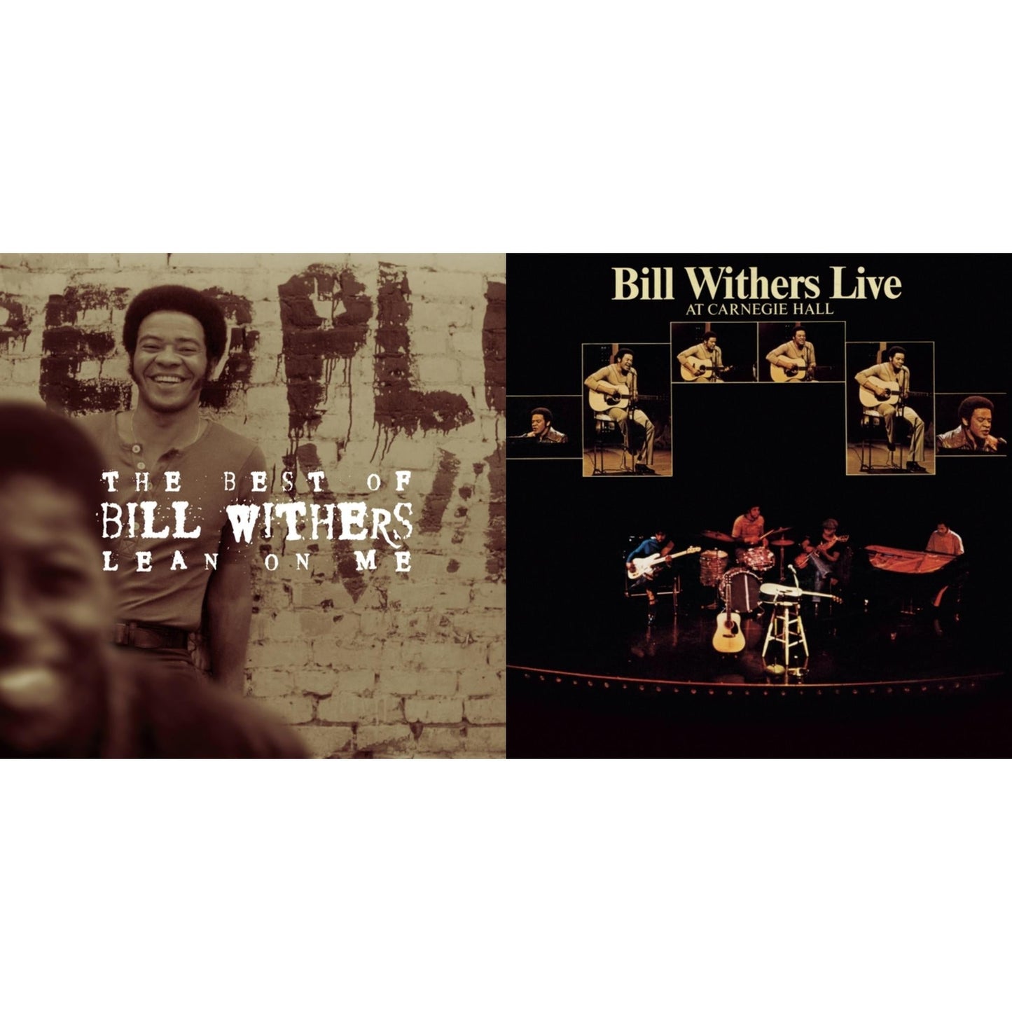 Bill Withers - Lean On Me: Best Of Bill Withers & Live At Carnegie Hall - CD Bundle