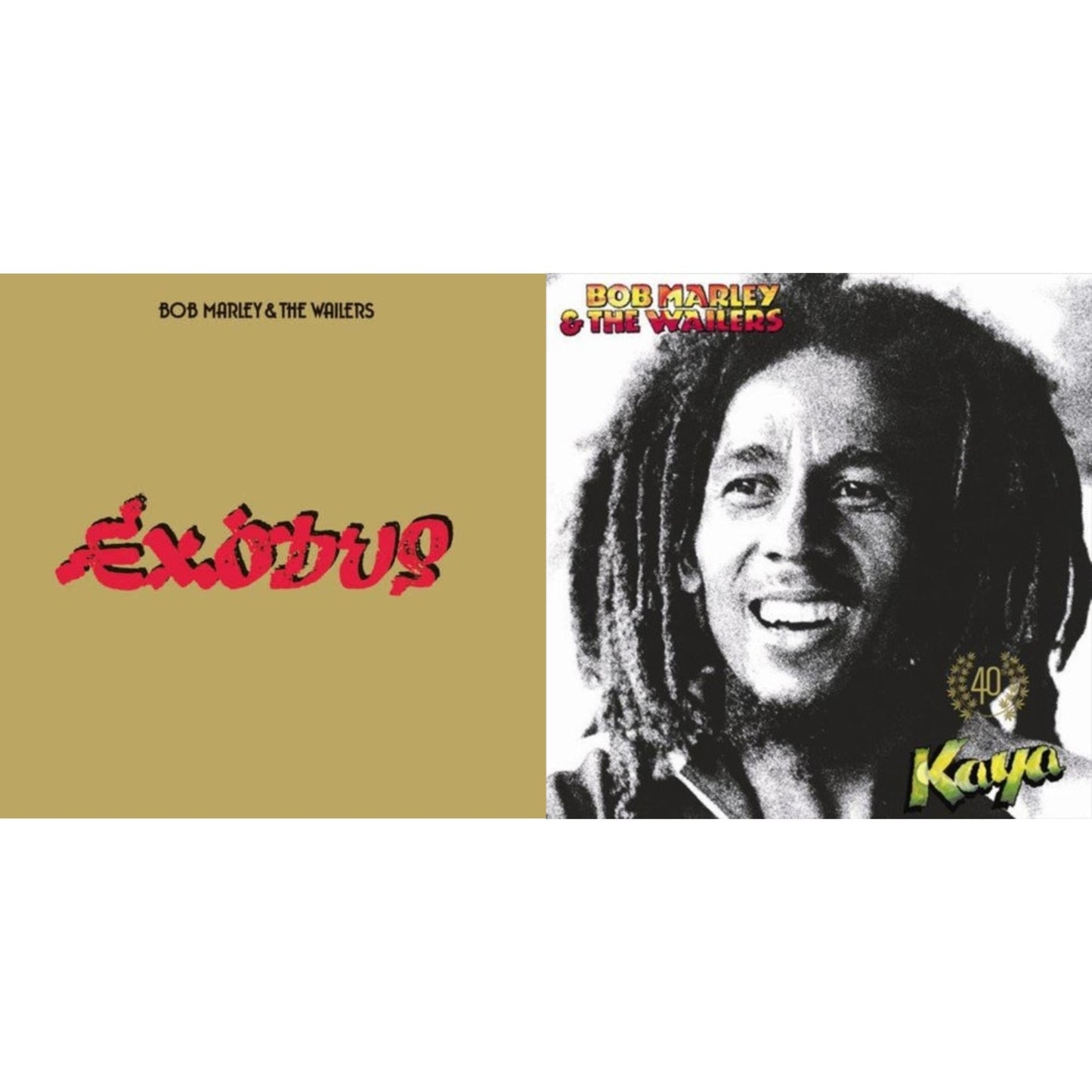 Bob & The Wailers Marley - Exodus & Kaya 40 (2 LP)