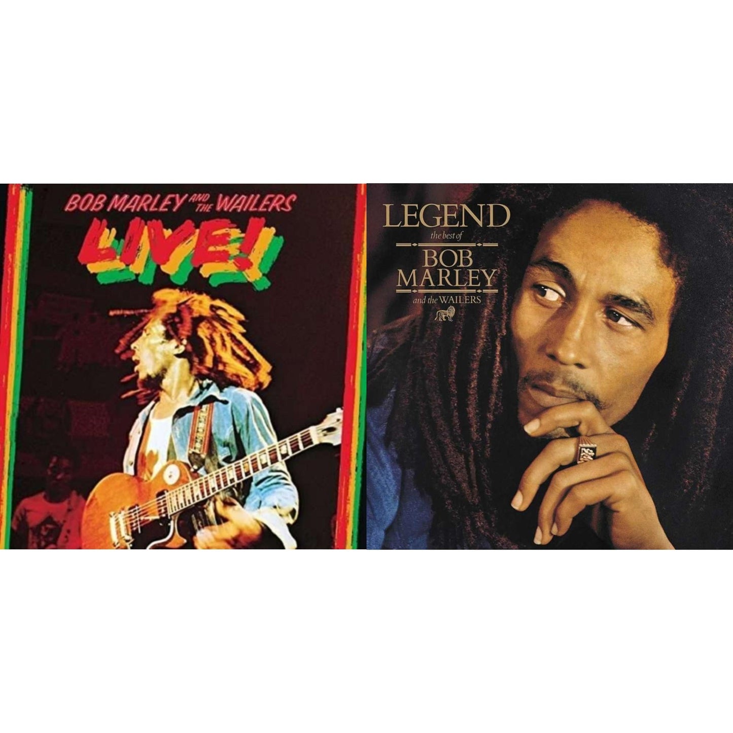 Bob & The Wailers Marley - Legend - The Best Of Bob Marley & The Wailers (2LP) & Live (180G)