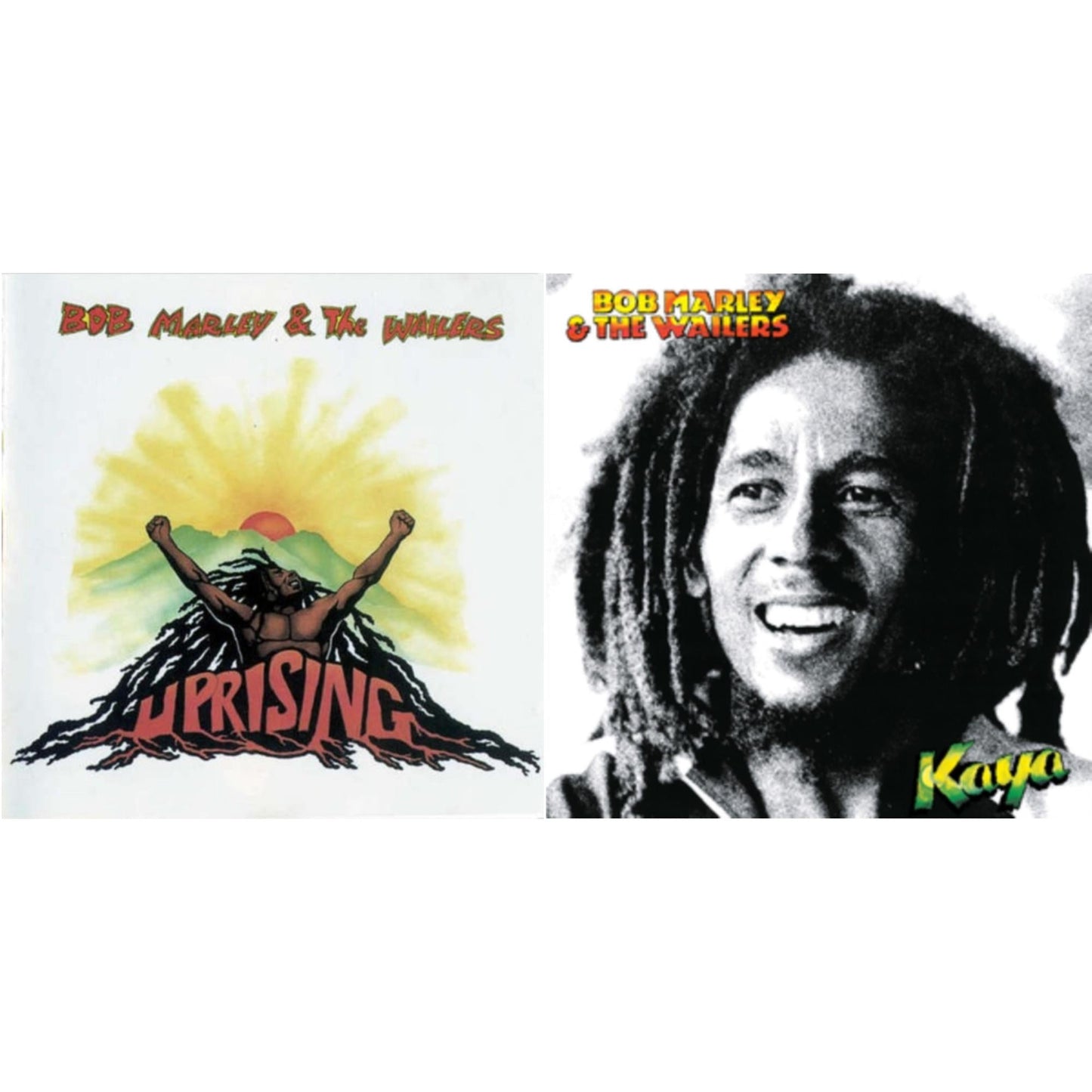 Bob & The Wailers Marley - Kaya & Uprising - LP Vinyl Bundle