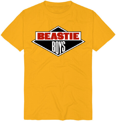 Beastie Boys Beastie Boys Diamond Logo Gold Unisex Short Sleeve T-shirt Small Mens T Shirt Officially Licensed