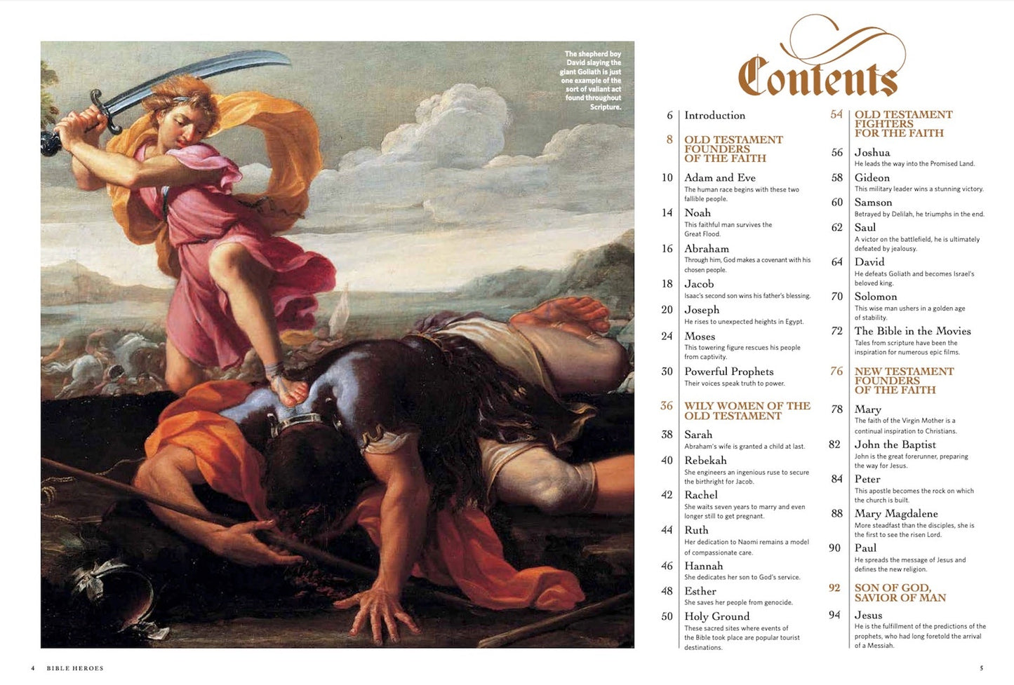 Heroes of the Bible - Great prophets of the Old Testament: Isaiah, Jeremiah, Ezekiel and Nathan