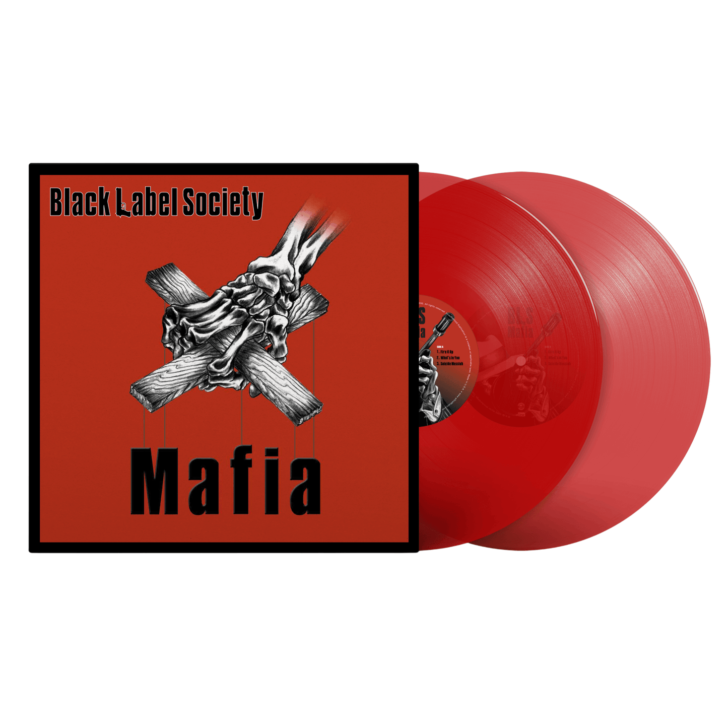 Black Label Society - Mafia Clear Red Vinyl Record