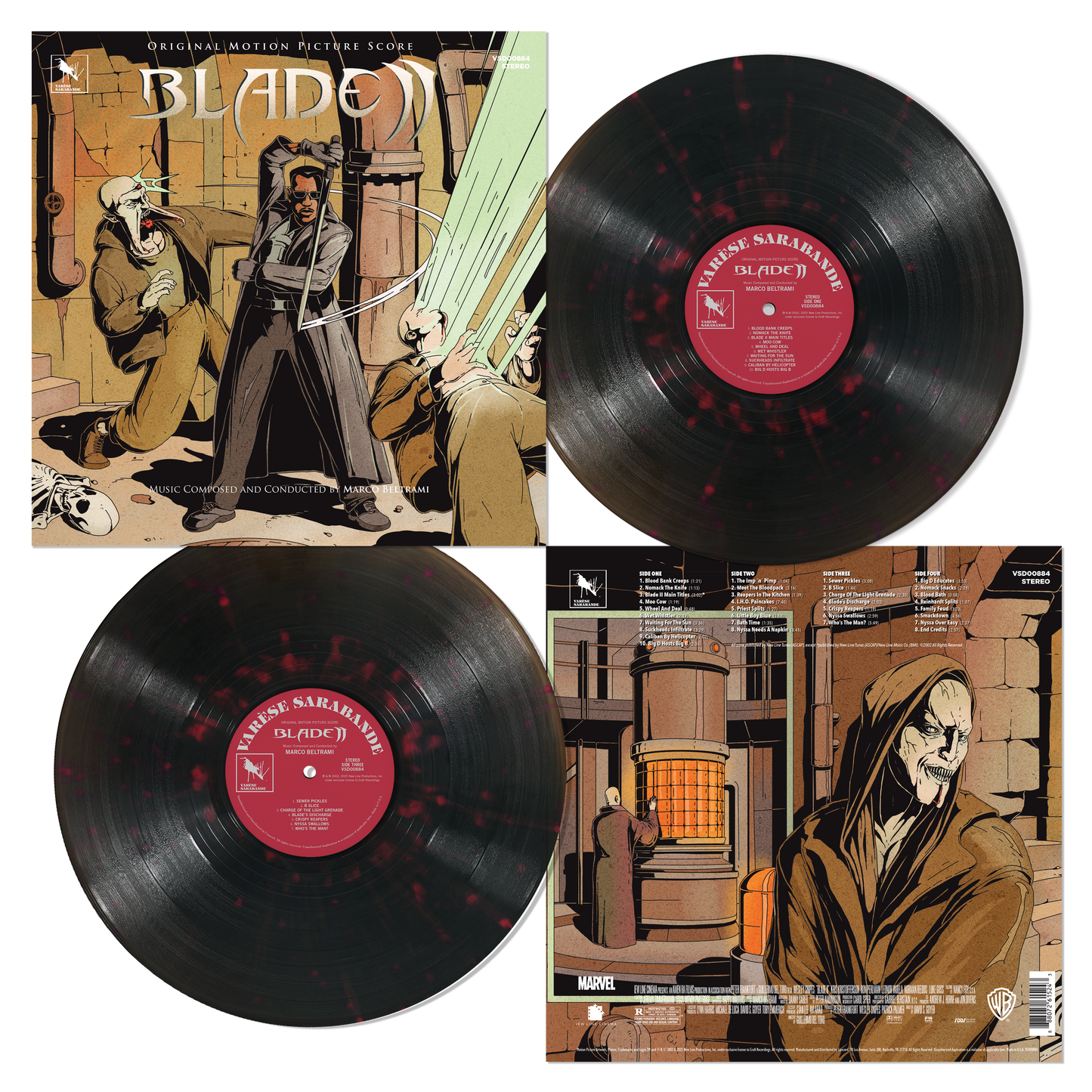 Blade II - Original Motion Picture Score - Deluxe Edition LP Vinyl Record