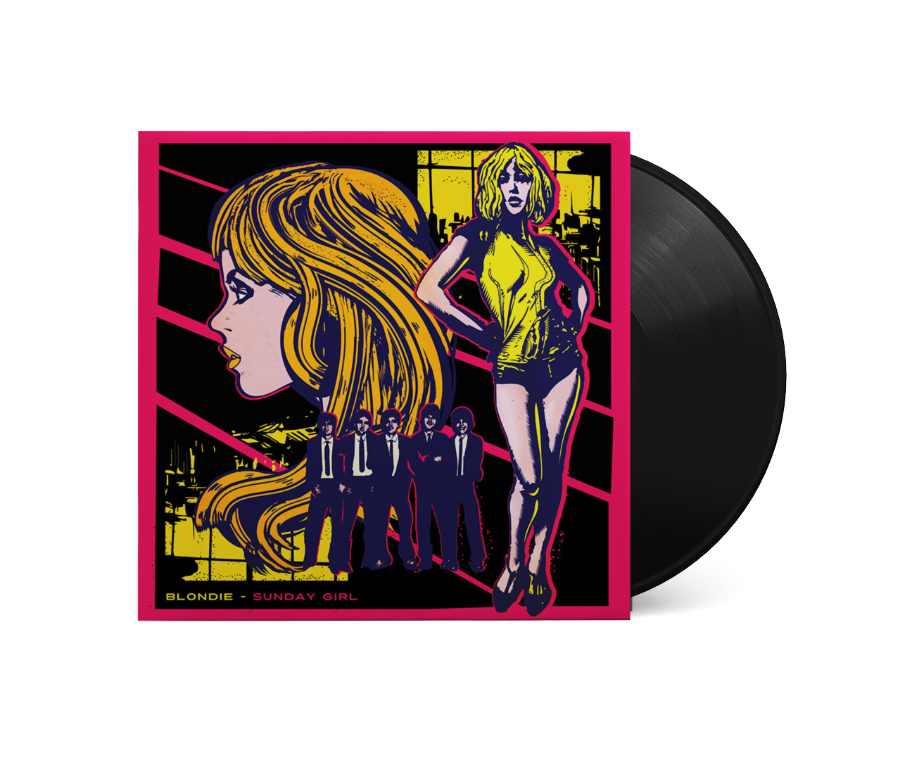 Blondie Sunday Girl Vinyl Record Single Exclusive Sleeve Art