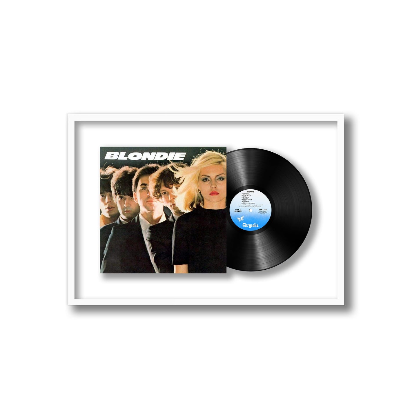 Blondie Framed Vinyl Record