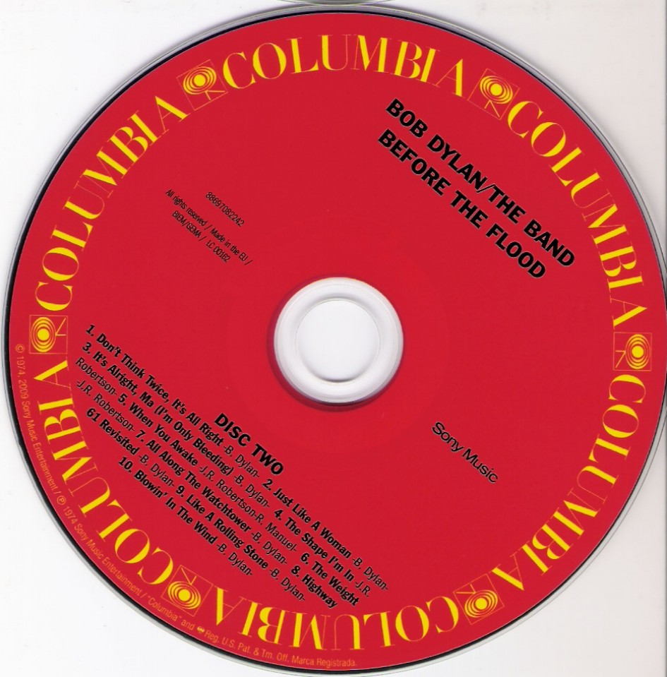 Bob Dylan / The Band – Before The Flood (2-CD)