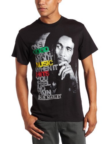 Bob Marley Good Music Hits T-Shirt Mens T Shirt Officially Licensed