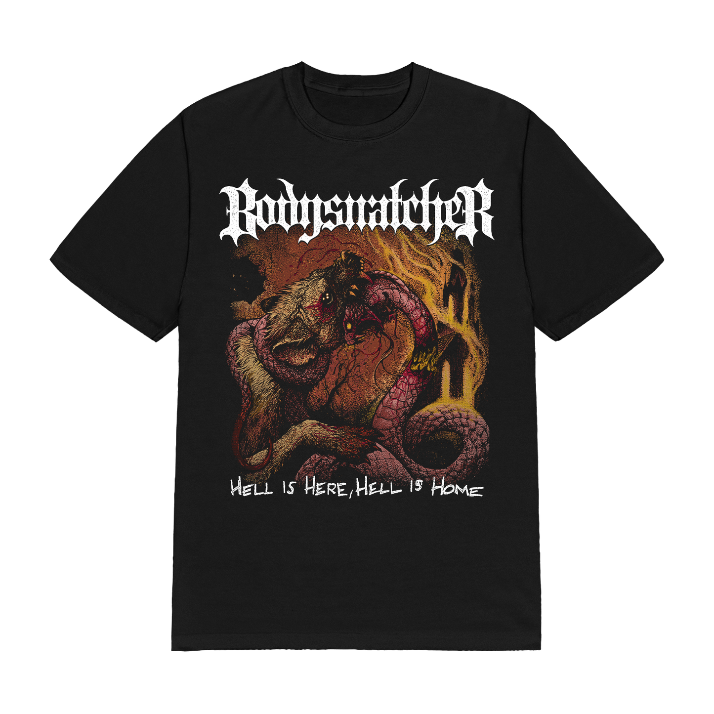 Bodysnatcher - Album Art Mens T Shirt Black Officially Licensed