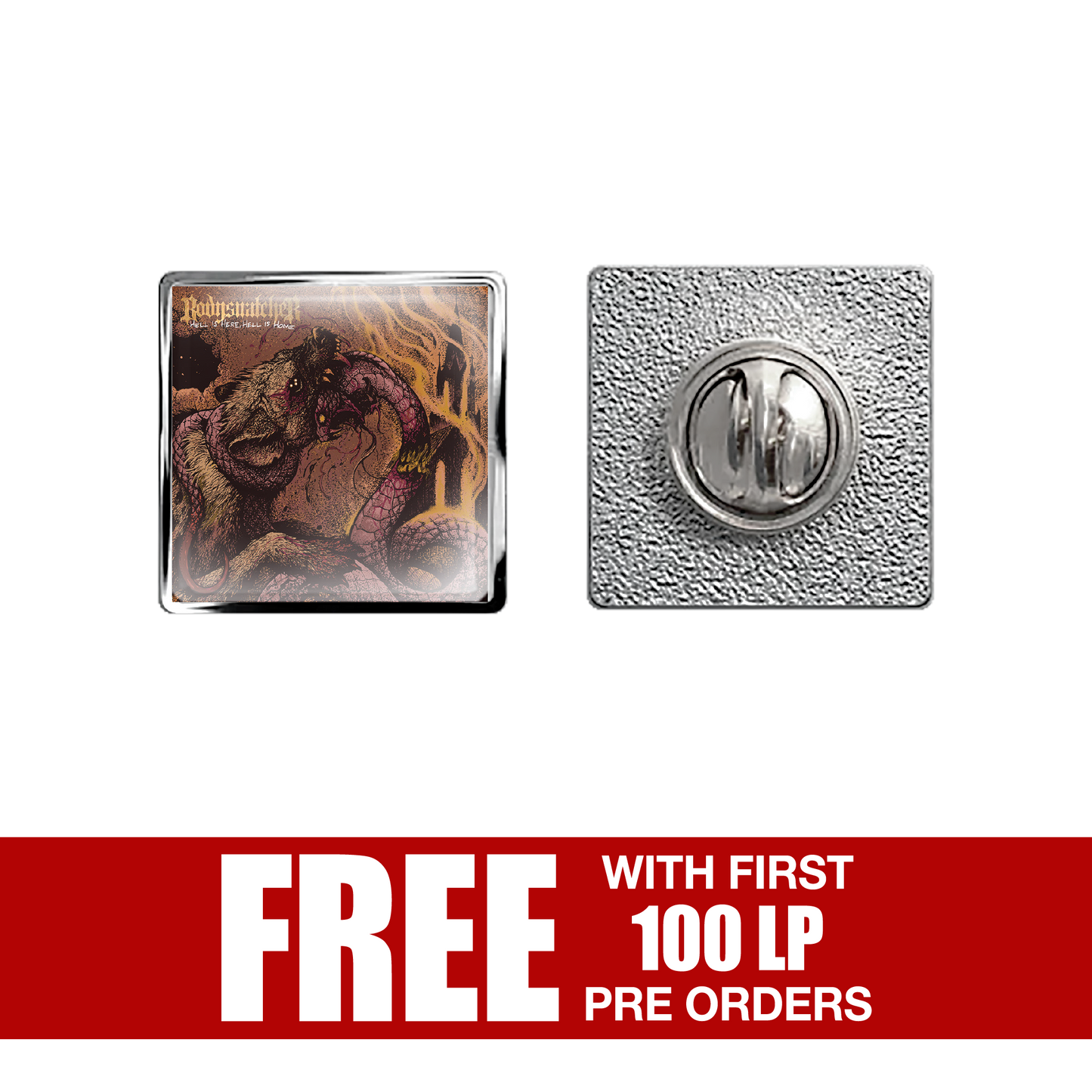 Bodysnatcher - Hell is Here, Hell Is Home on Venom Mint Splatter Vinyl Record