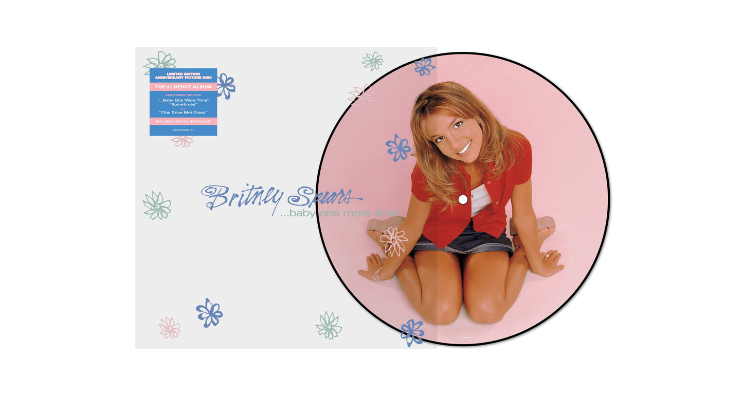Britney Spears Baby One More Time Picture Disc Vinyl Record