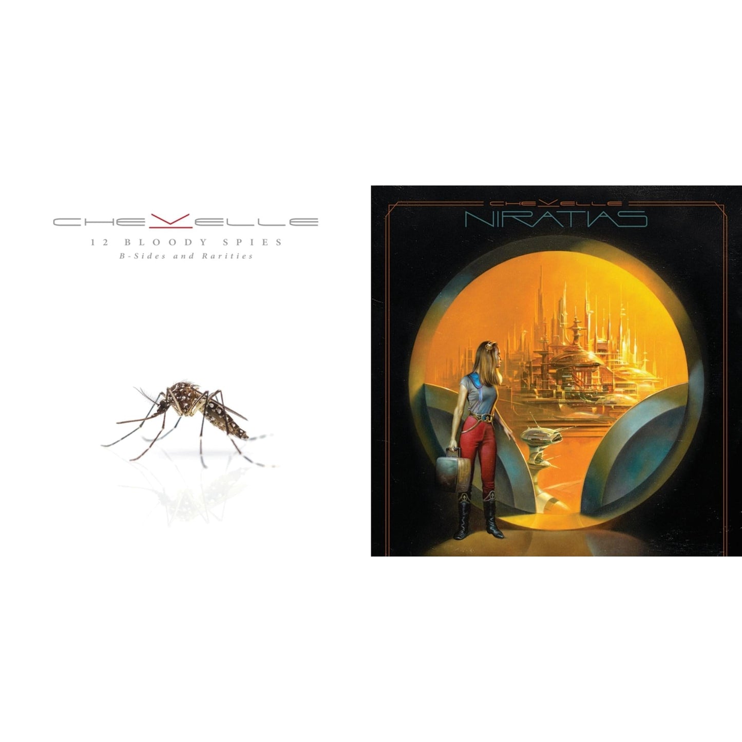 Chevelle - 12 Bloody Spies: B-Sides And Rarities (150G/Dl Code) & Niratias - LP Vinyl Bundle