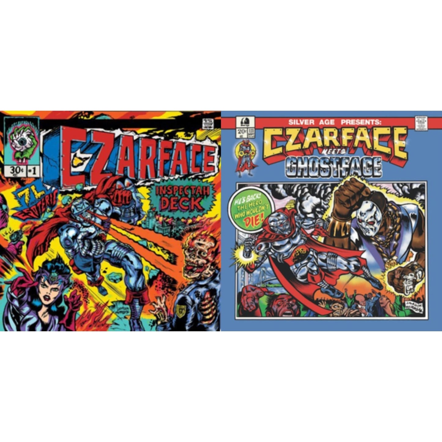 Czarface - Czarface & Czarface Meets Ghostface - LP Vinyl Bundle