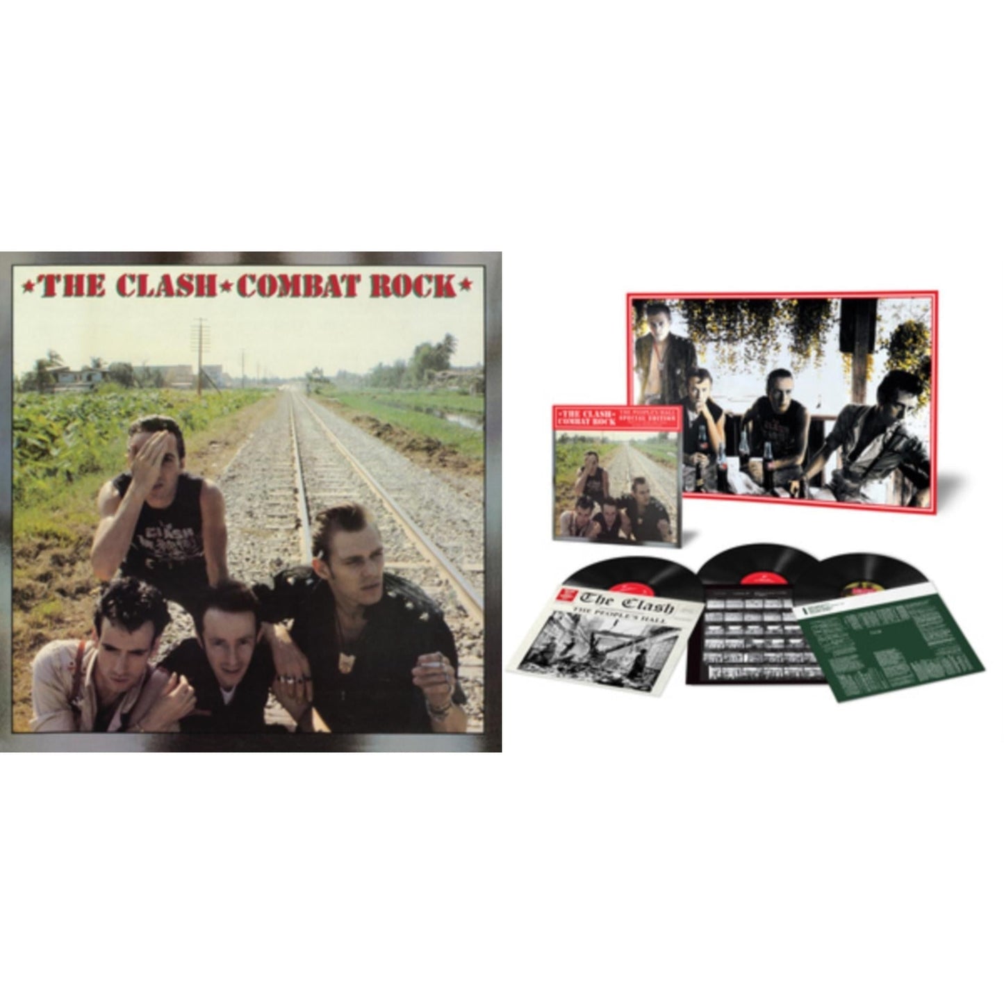 Clash - Combat Rock + The People's Hall (Special Edition/3LP/180G) & Combat Rock (180G/Remastered)