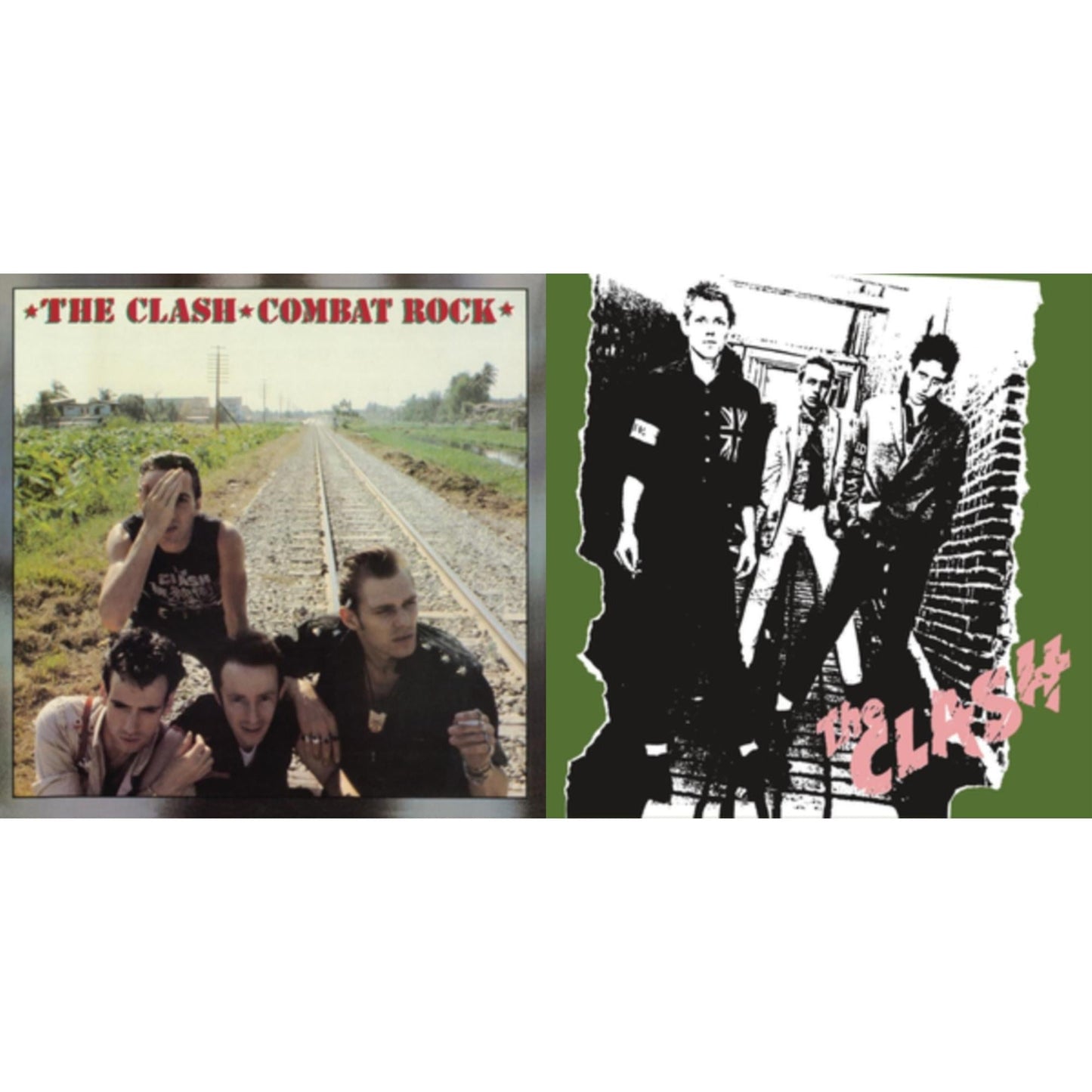 Clash - Combat Rock (180G/Remastered) & Clash (180G/Remastered) - LP Vinyl Bundle