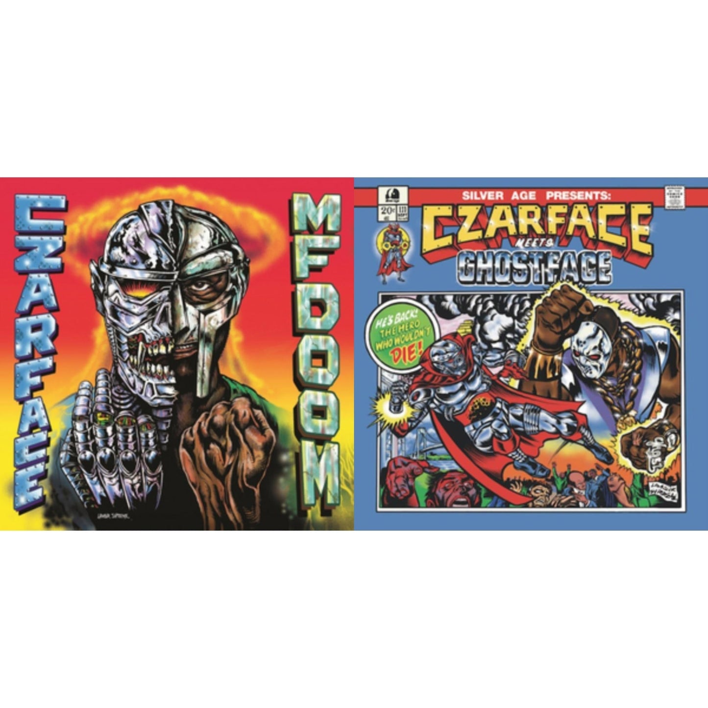 Czarface - Czarface Meets Metal Face & Czarface Meets Ghostface - LP Vinyl Bundle