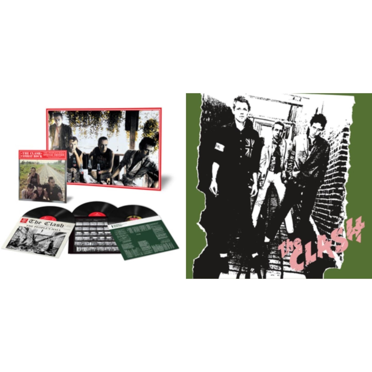 Clash - Combat Rock + The People's Hall (Special Edition/3LP/180G) & Clash (180G/Remastered)