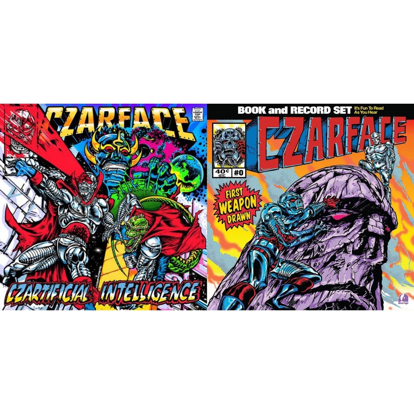 Czarface - First Weapon Drawn (Sky Blue LP Vinyl) & Czartificial Intelligence