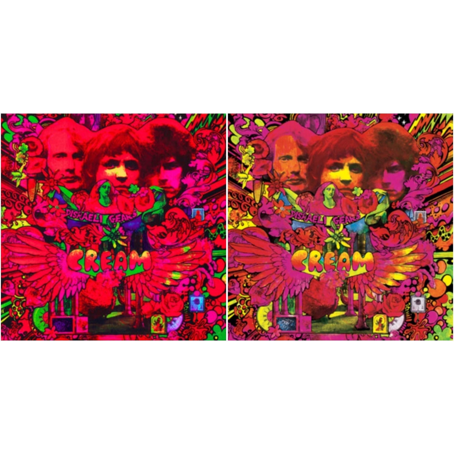 Cream - Disraeli Gears & Disraeli Gears - LP Vinyl Bundle