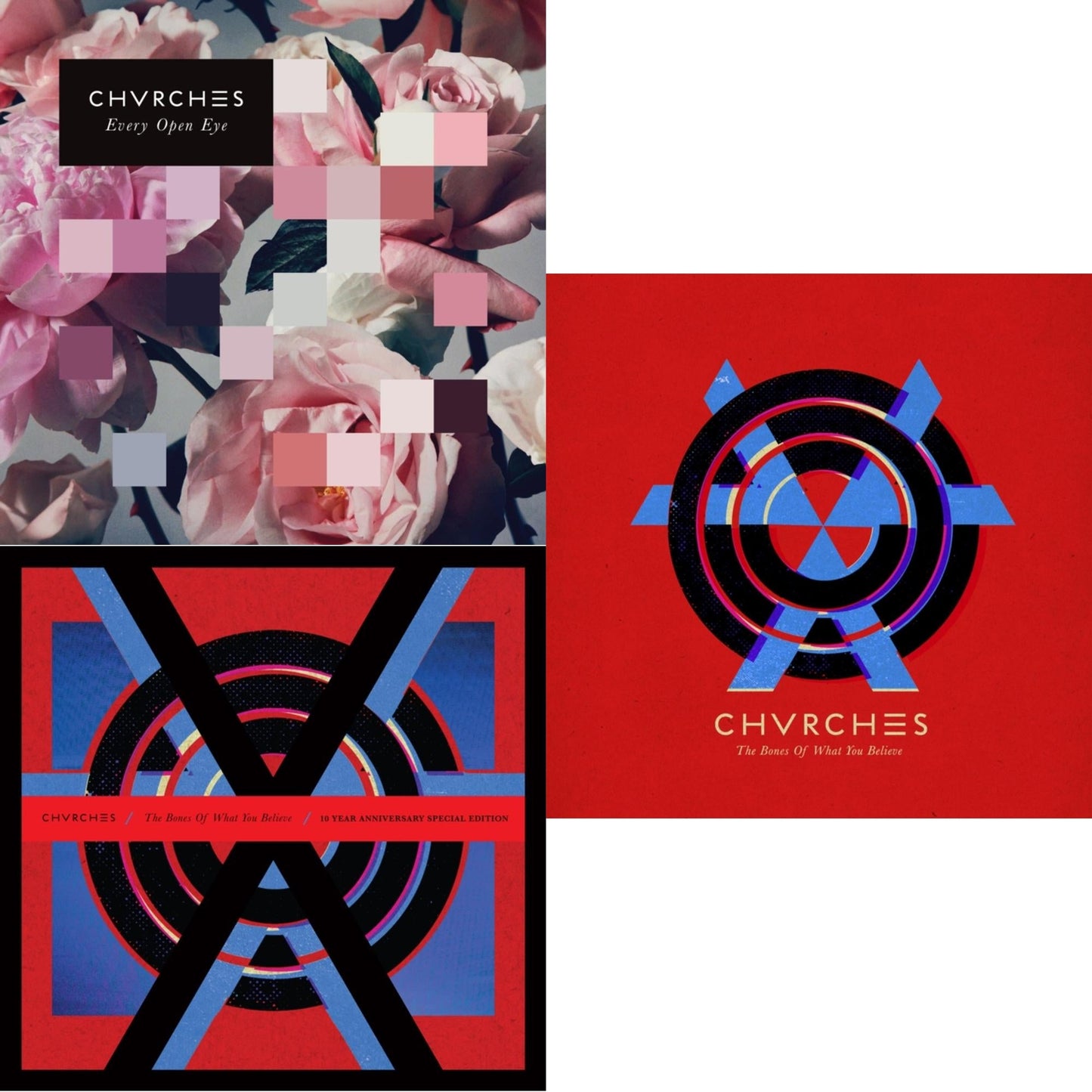 Chvrches - Bones Of What You Believe (10Th Anniversary Edition/2LP) & Bones Of What You Believe & Every Open Eye